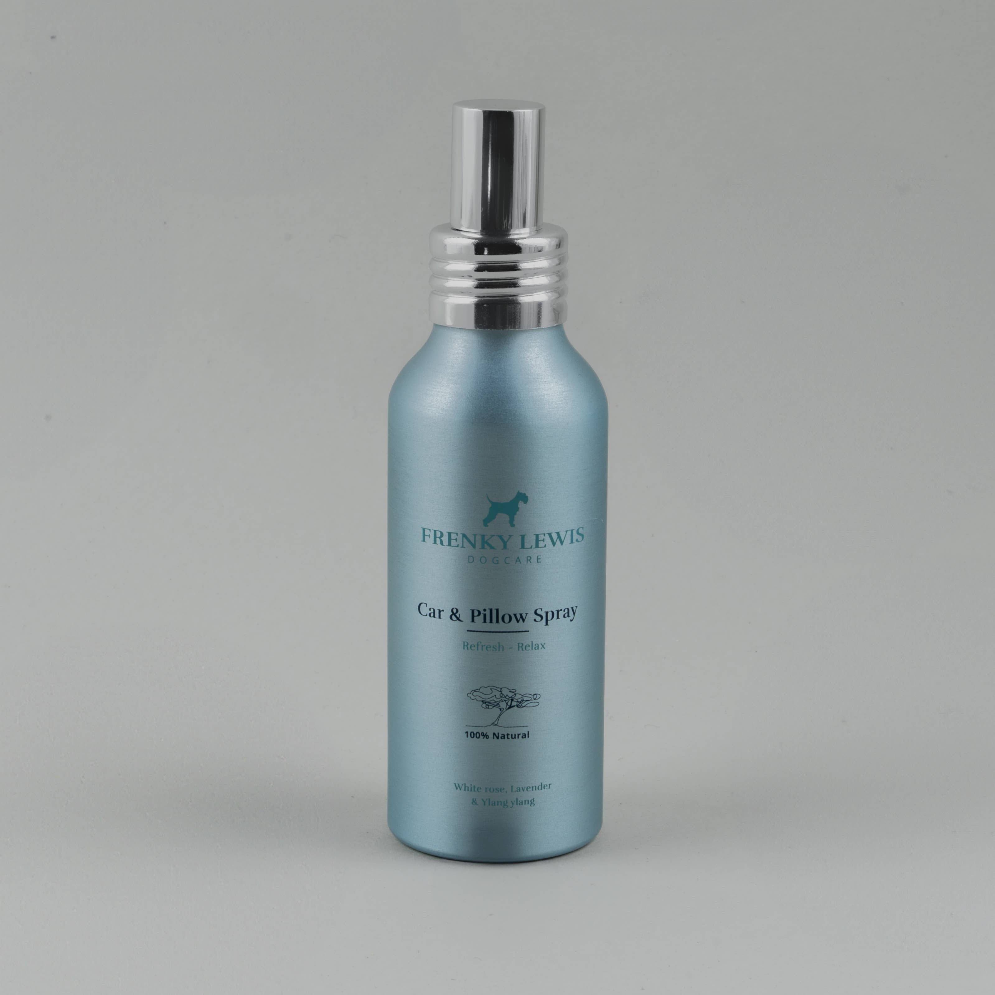 Car- und Kissenspray – Weisse Rose, Lavendel, Ylang Ylang – 100 ml