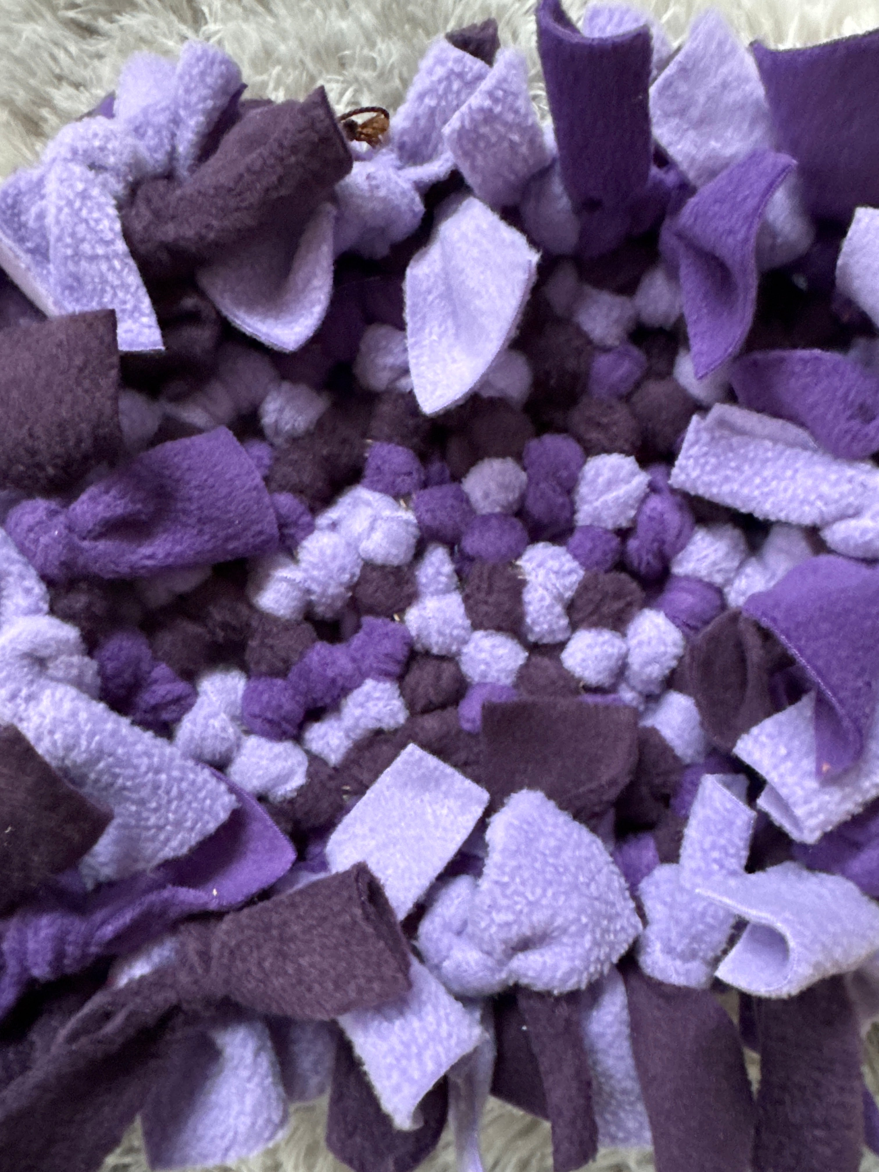 Schnüffelteppich Zwerg, violett