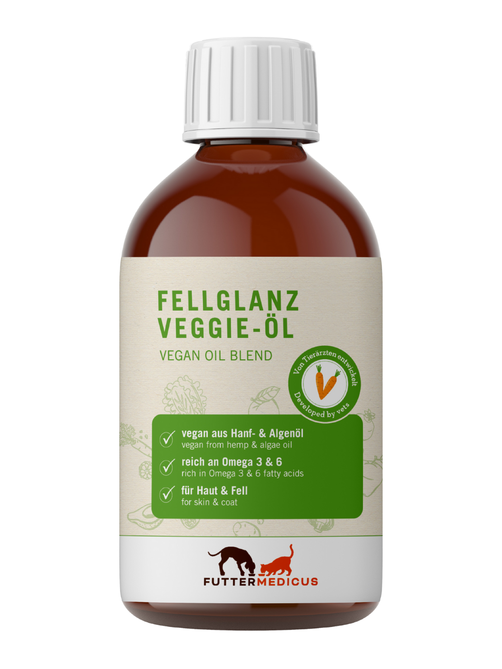 Futtermedicus Fellglanz Veggie-Öl 250ml