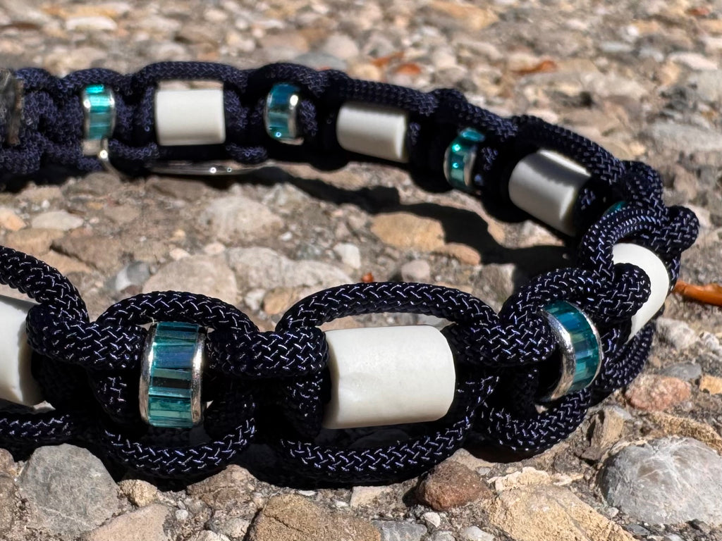 EM-Keramik Halsband "Navy“, 32cm
