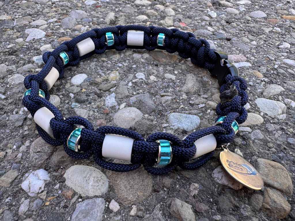 EM-Keramik Halsband "Navy“, 32cm