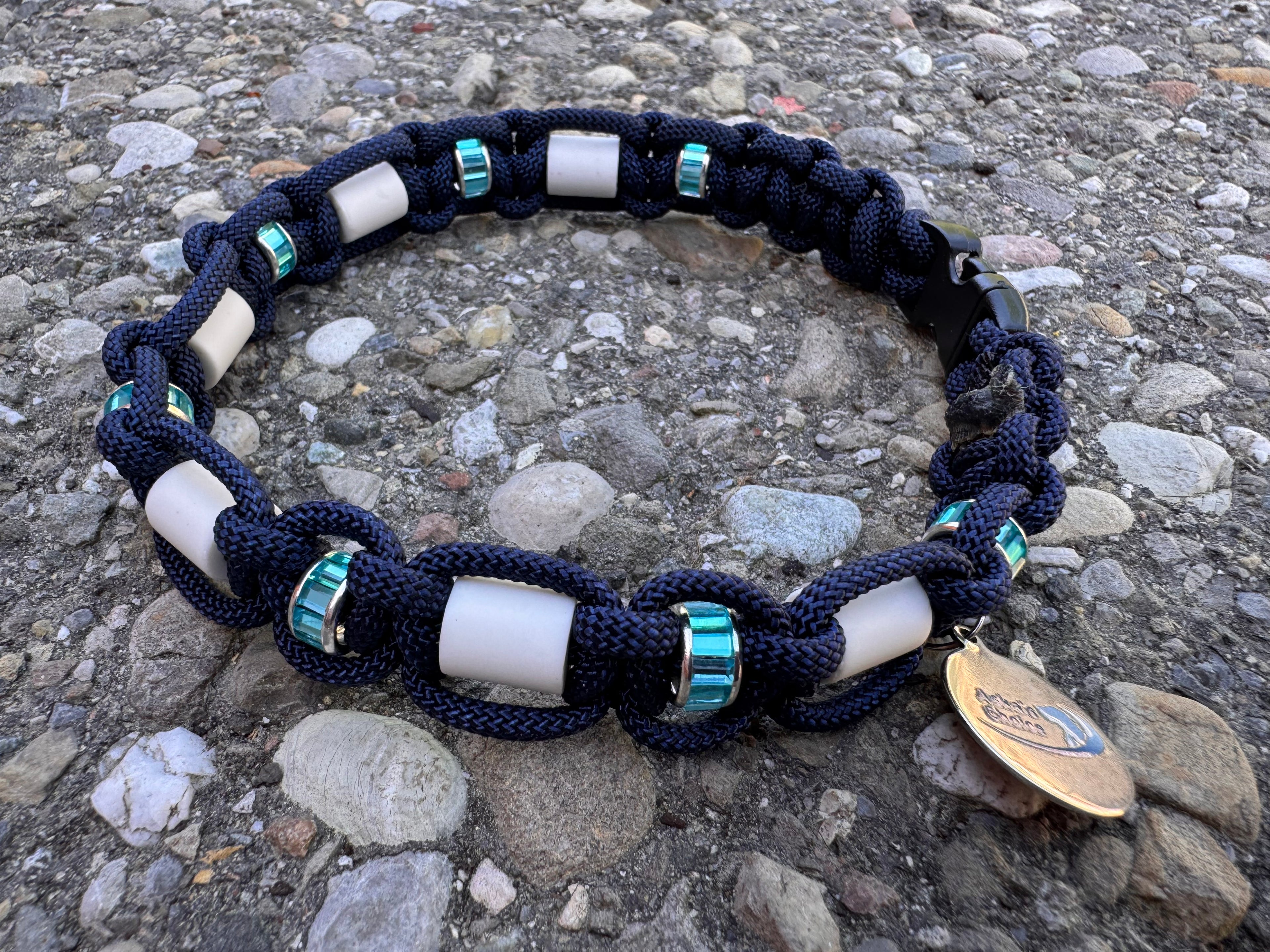 EM-Keramik Halsband "Navy“, 32cm