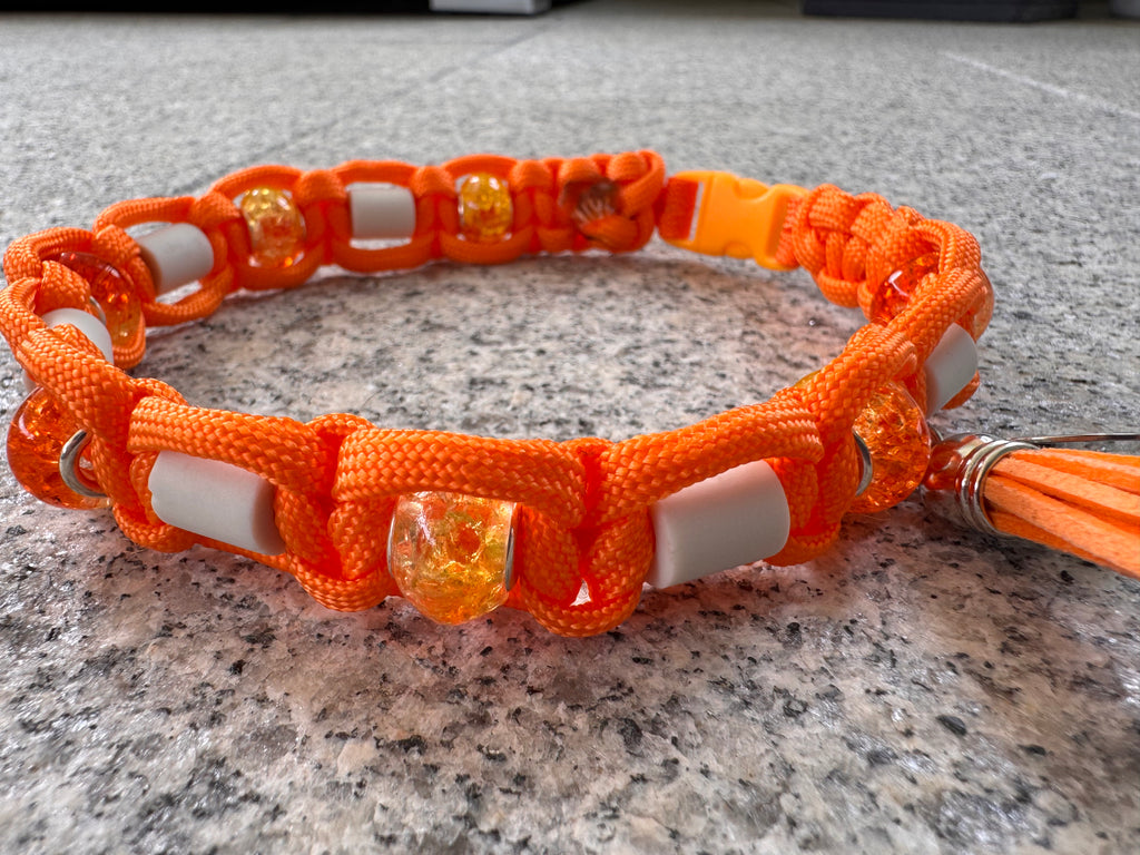 EM-Keramik Halsband "Orange Fresh“, 36cm