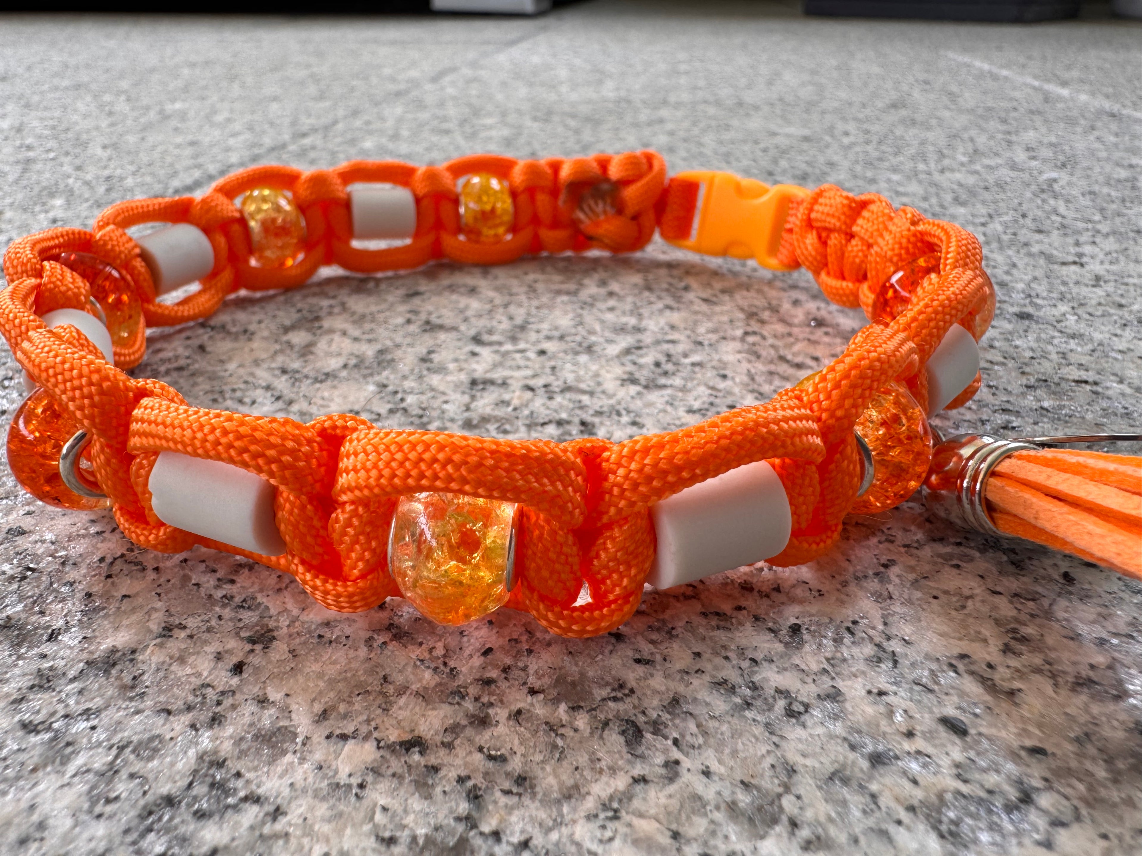 EM-Keramik Halsband "Orange Fresh“, 36cm