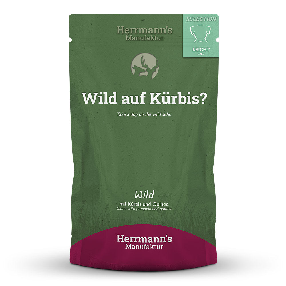 Herrmann's Leicht Bio Wild mit Kürbis und Quinoa