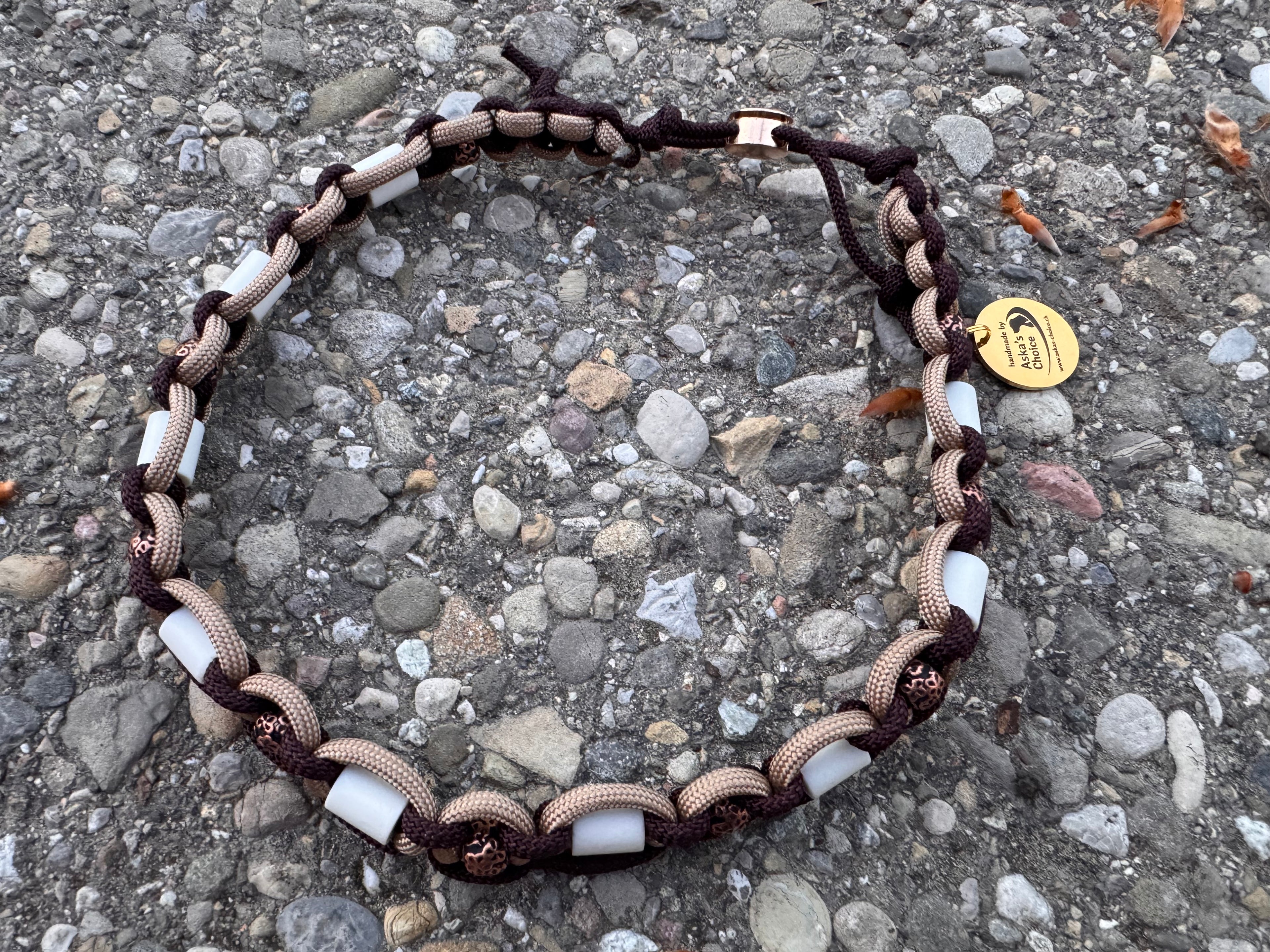 EM-Keramik Halsband "Terre“, 44-50cm