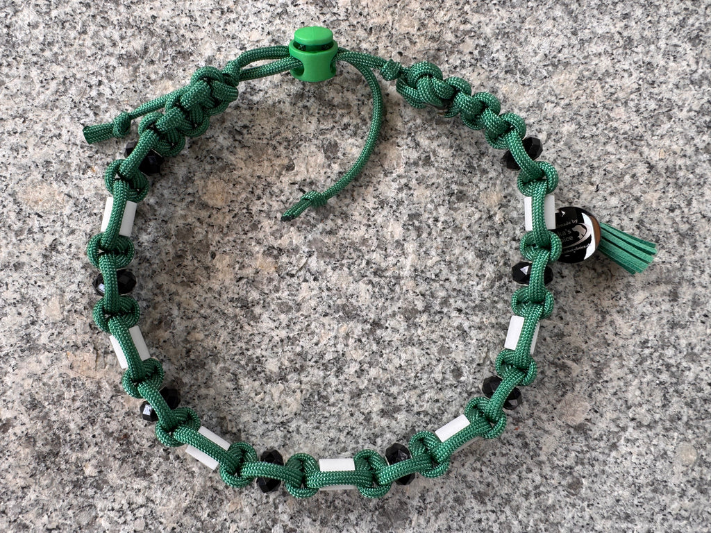 EM-Keramik Halsband "Green Meadow“, 40-46cm