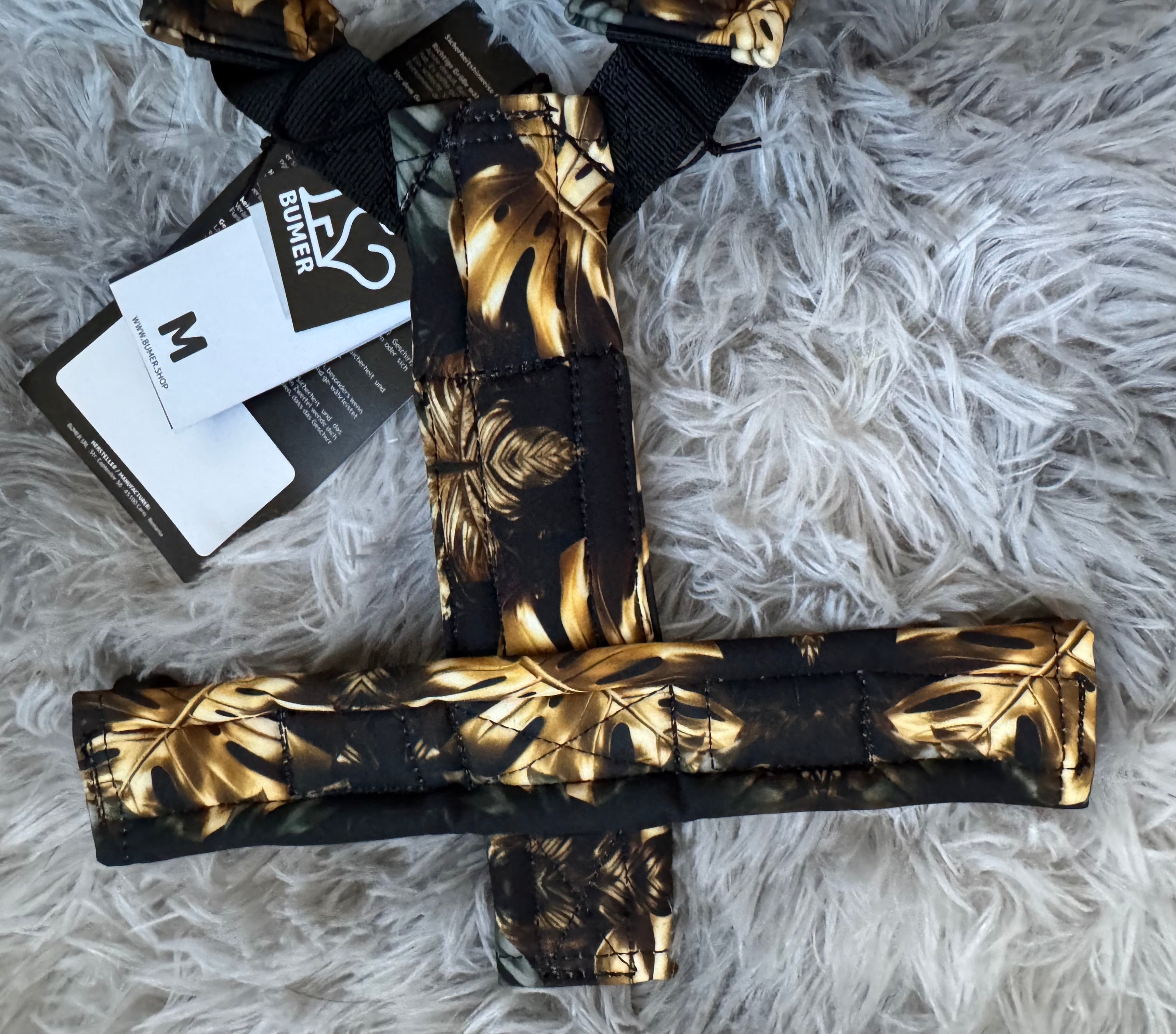 BUMER Hundegeschirr "Golden Flora", M