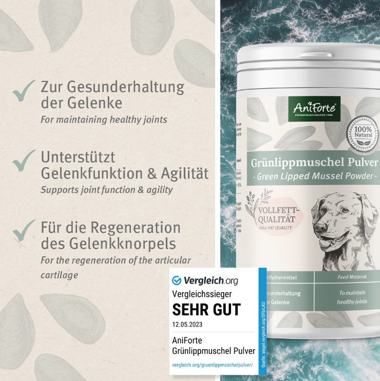 AniForte® Grünlippmuschelpulver 100g