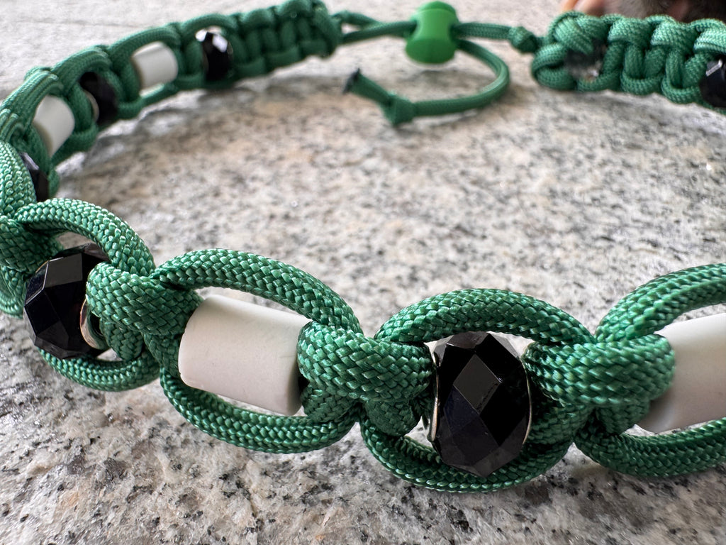 EM-Keramik Halsband "Green Meadow“, 40-46cm