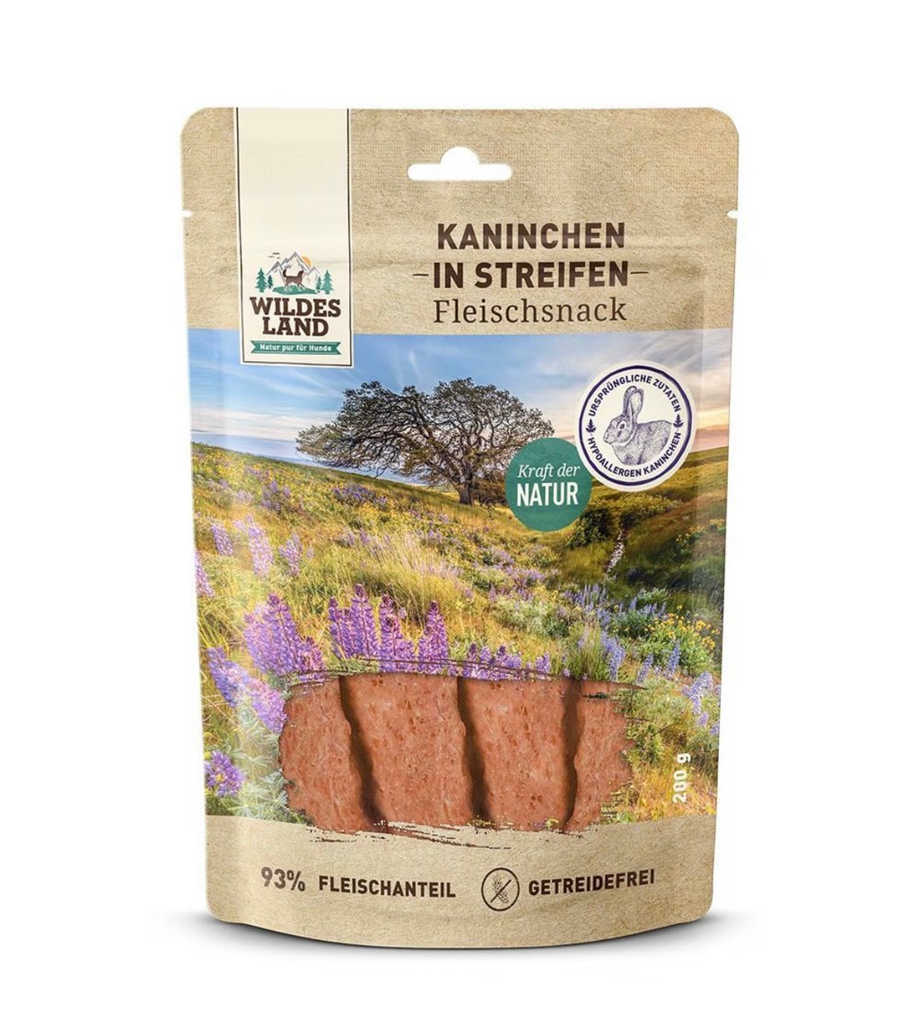 Kaninchen in Streifen 200g