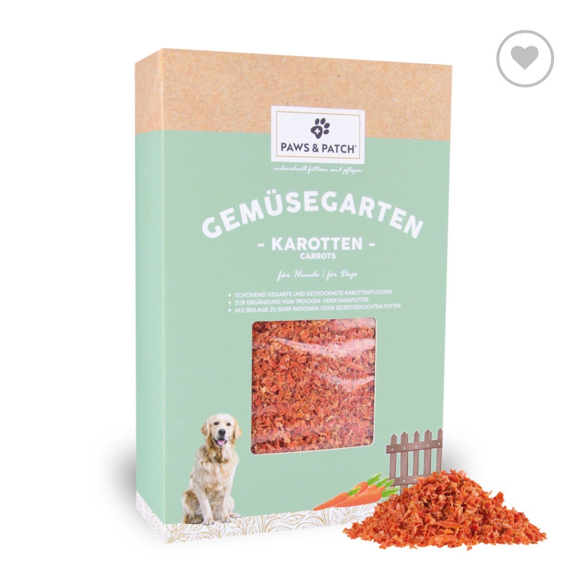 Paws&Patch Gemüsegarten Karotten 900g