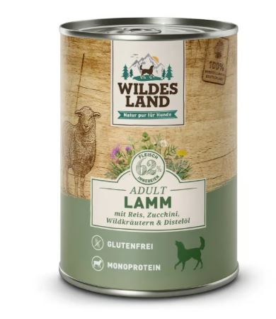 Classic Adult Lamm mit Reis, Zucchini, Wildkräutern und Distelöl