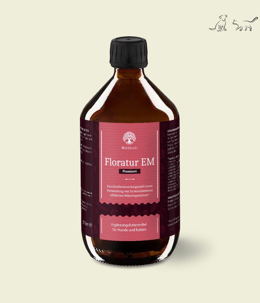 Floratur EM Premium - Hergestellt mit Effektiven Mikroorganismen - 510ml