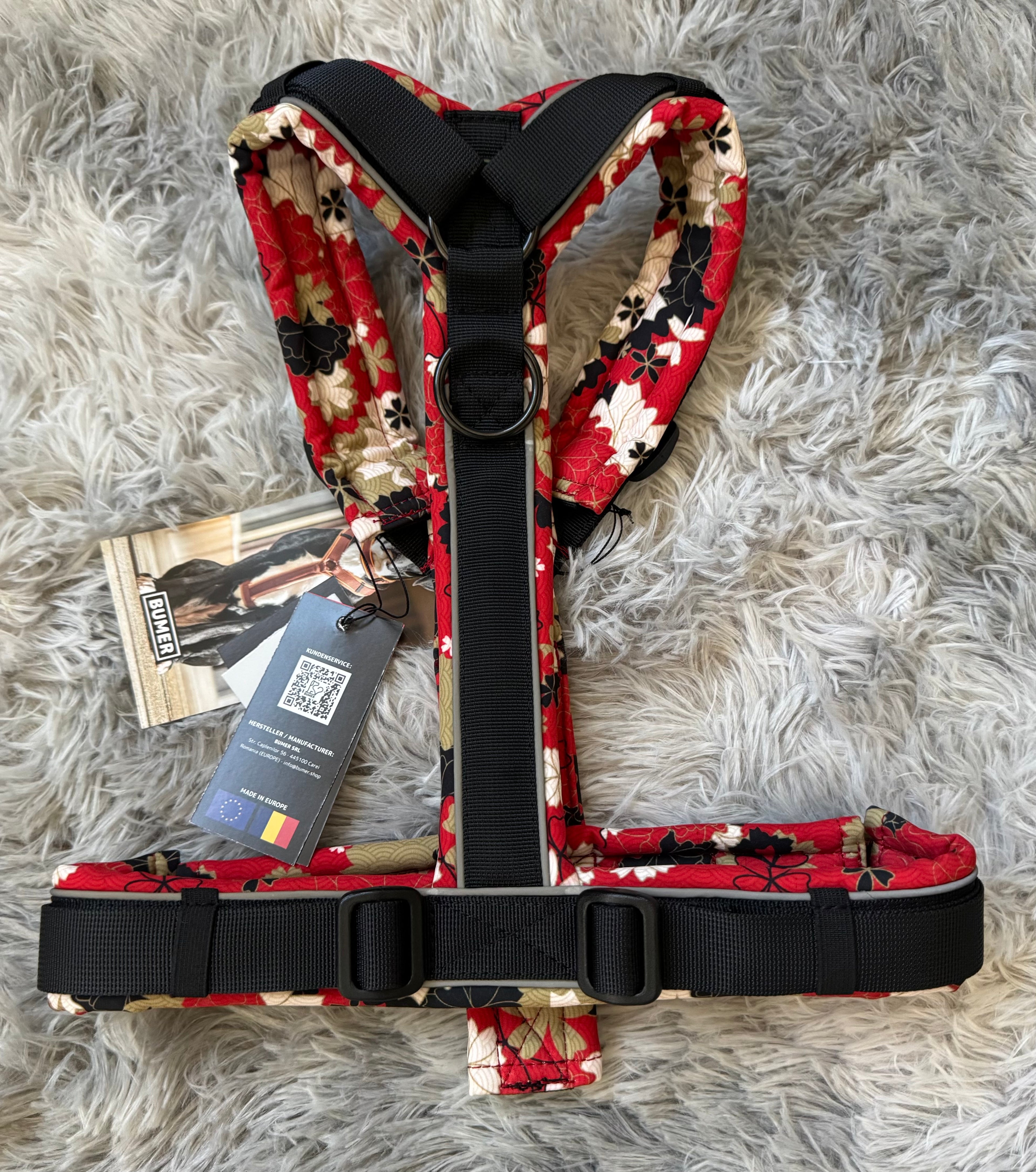 BUMER Hundegeschirr "Japan", M