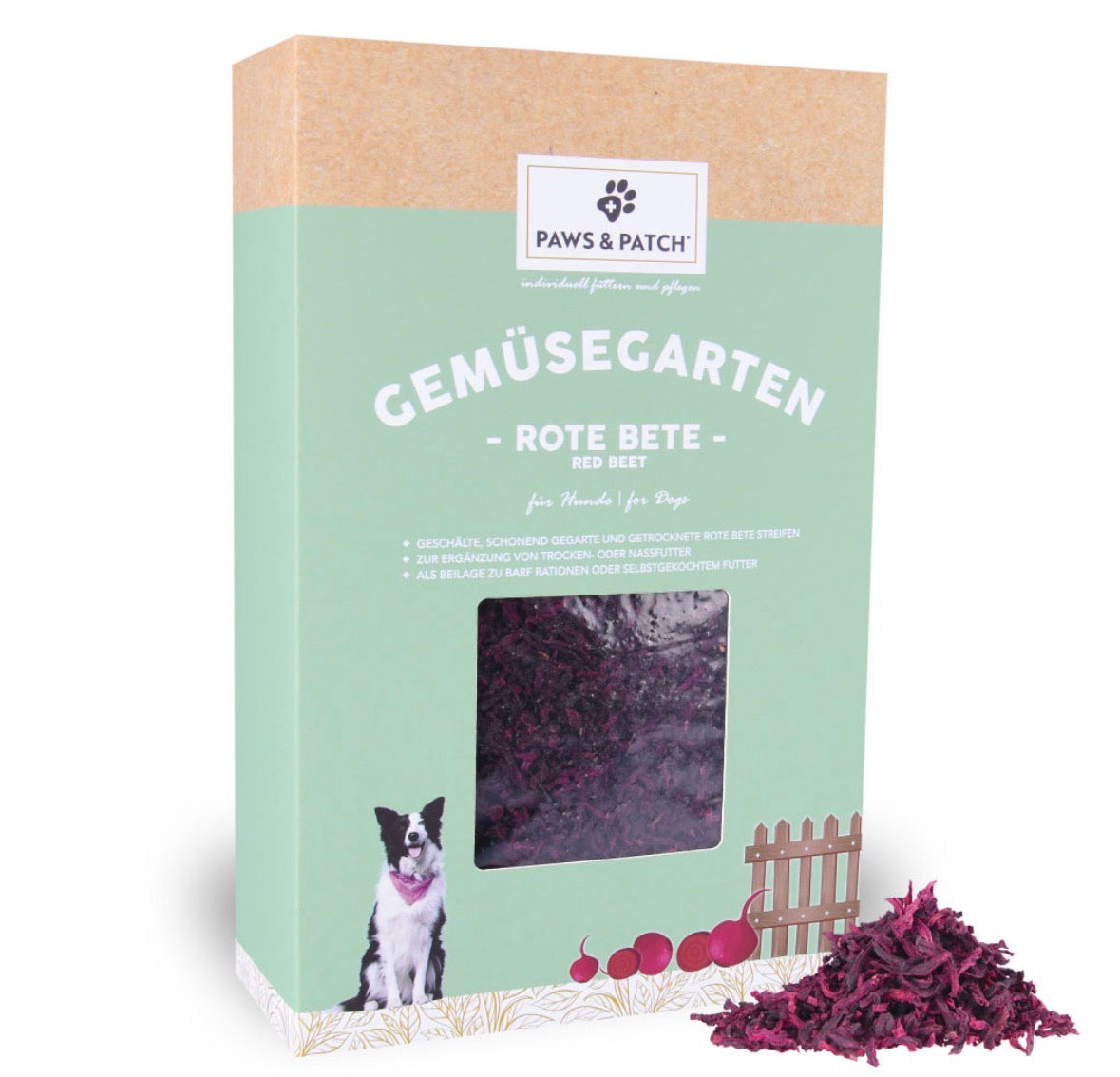 Paws&Patch Gemüsegarten Rote Beete 800g