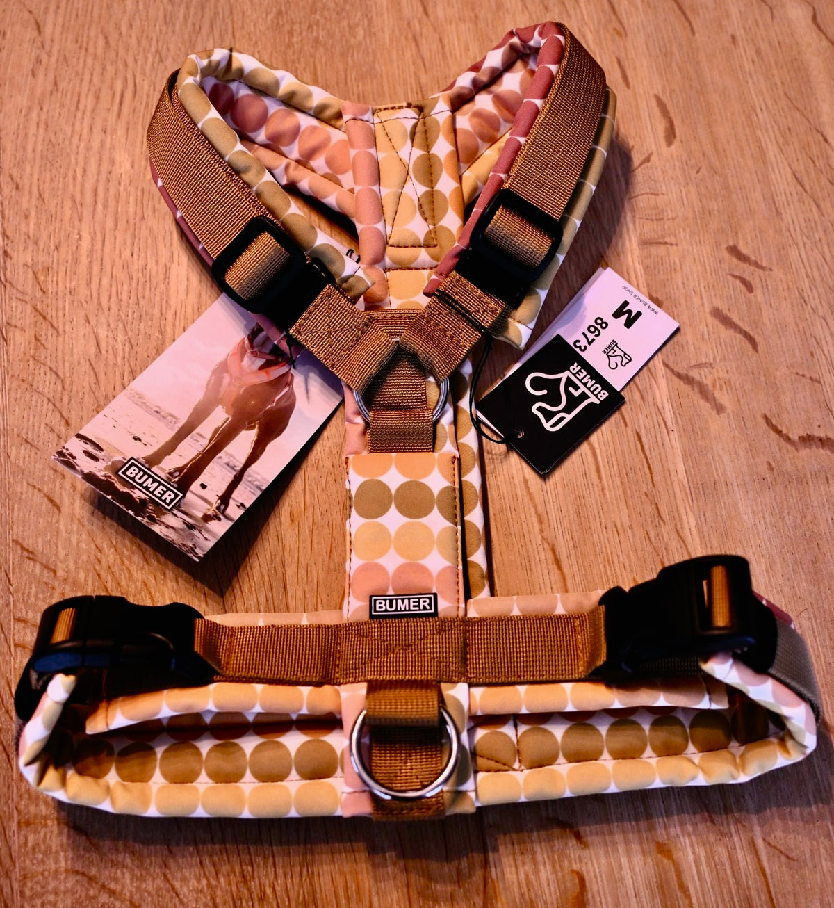 BUMER Hundegeschirr "Retro", M