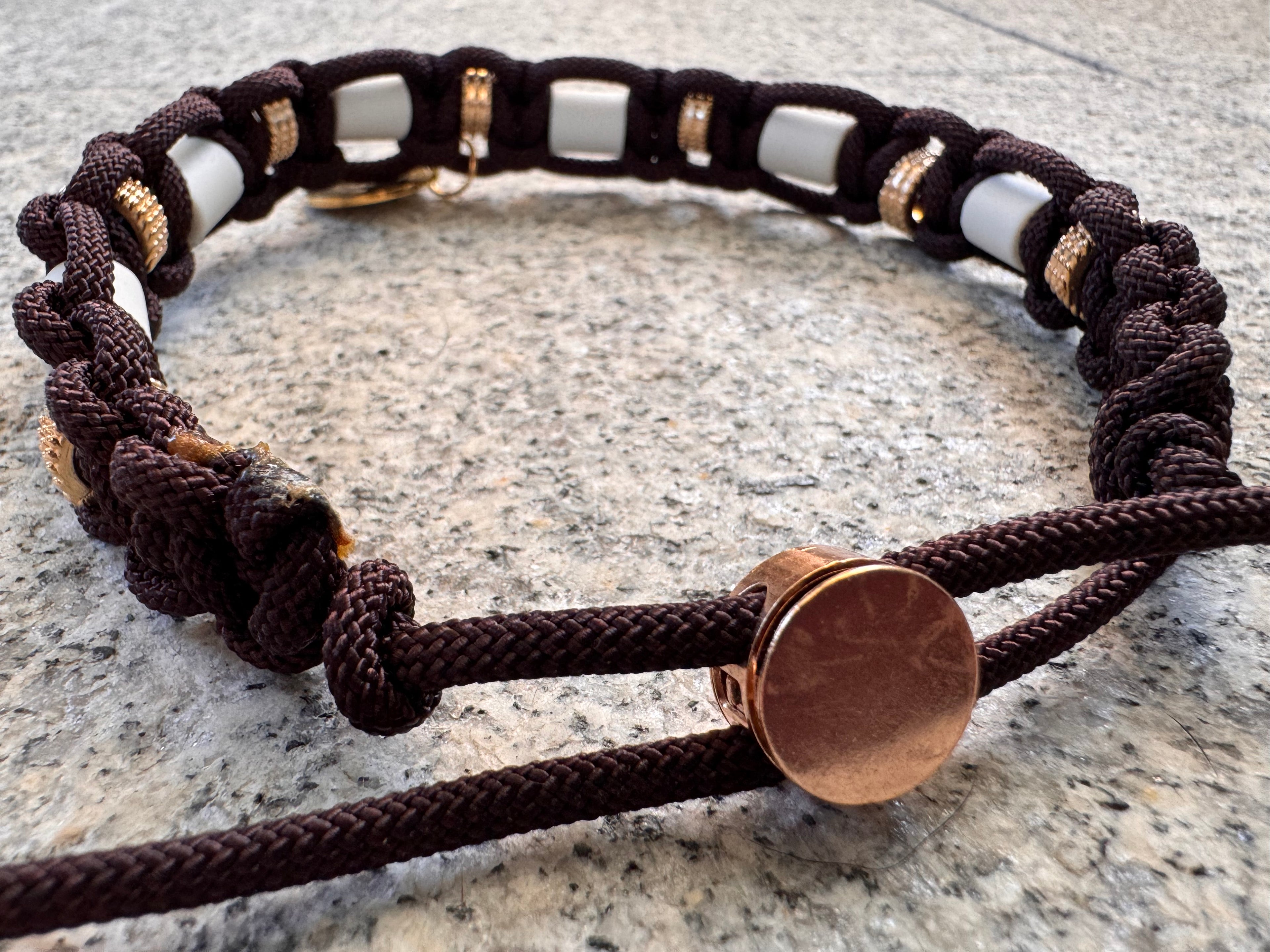 EM-Keramik Halsband "Espresso“, 29-34cm