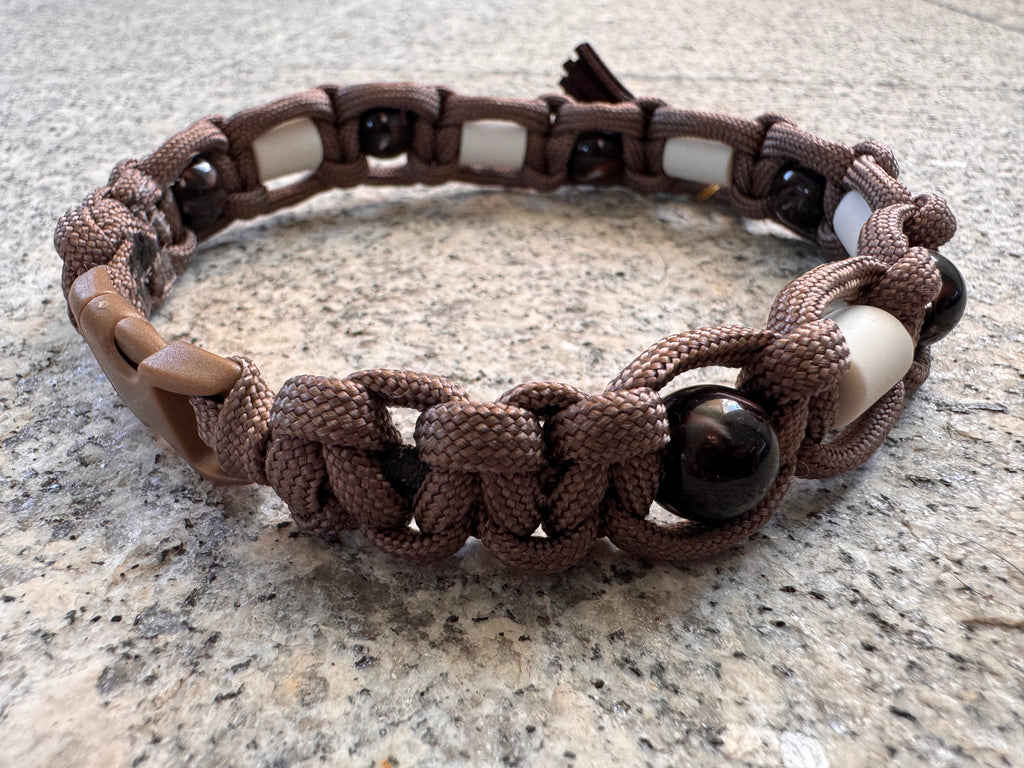 EM-Keramik Halsband "Mocha Line“, 32cm