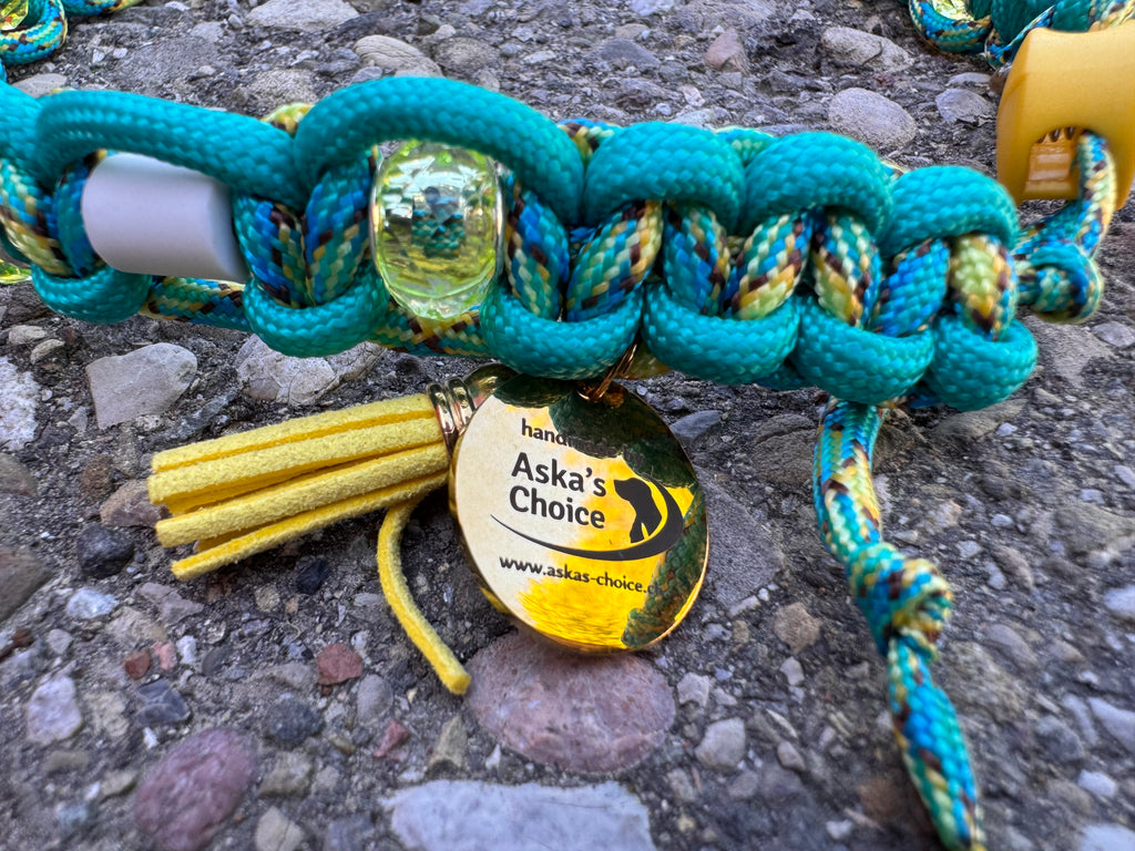 EM-Keramik Halsband "Aqua Sun“, 44-50cm
