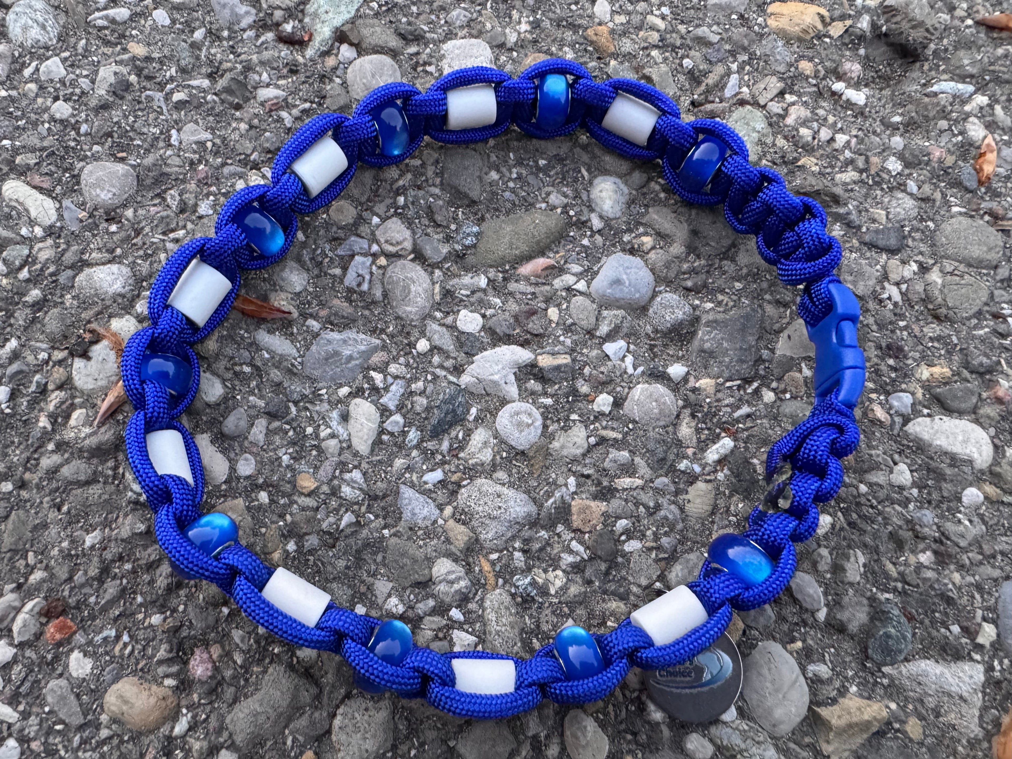 EM-Keramik Halsband "All Blue", 42cm