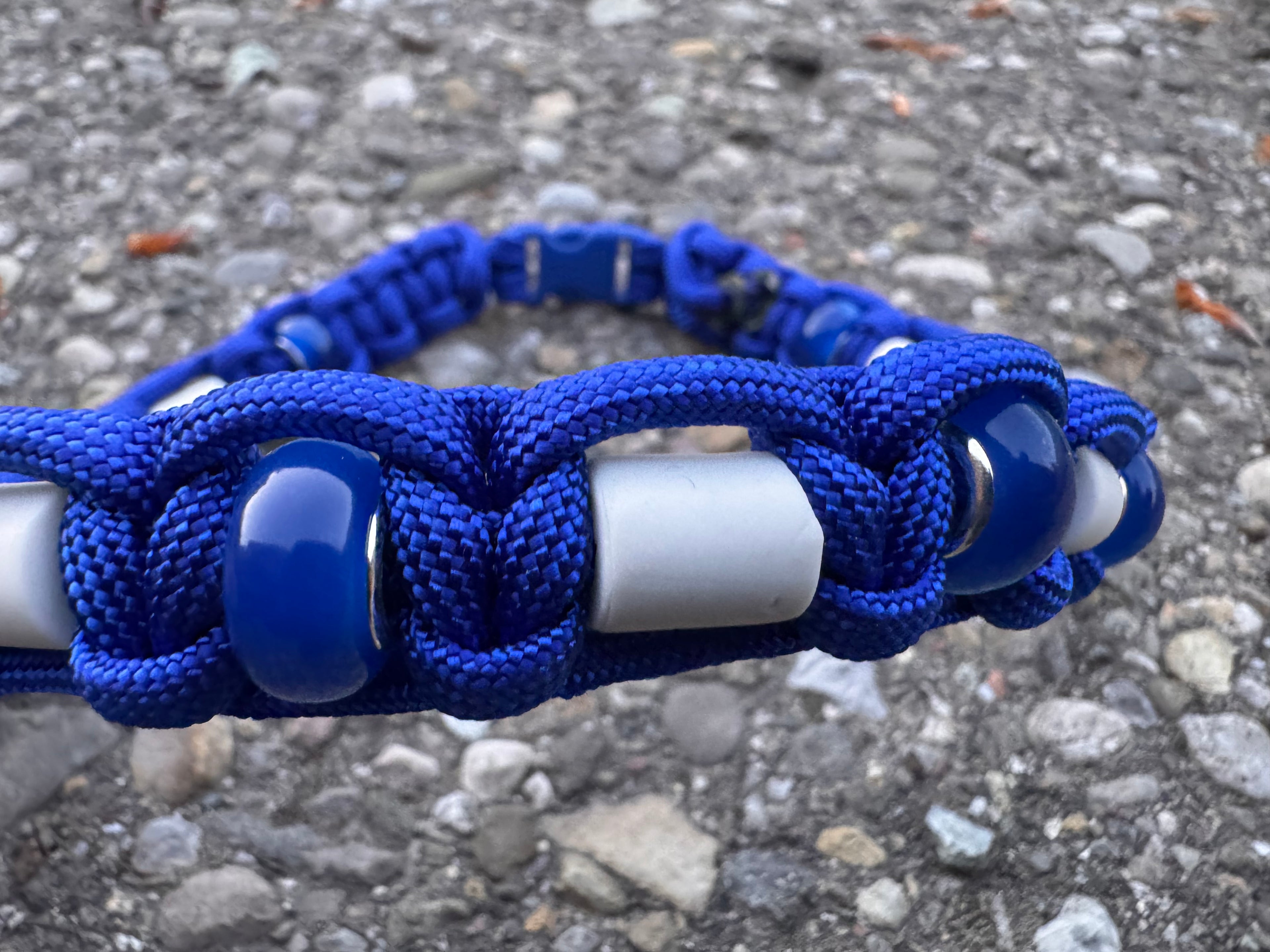 EM-Keramik Halsband "All Blue", 42cm
