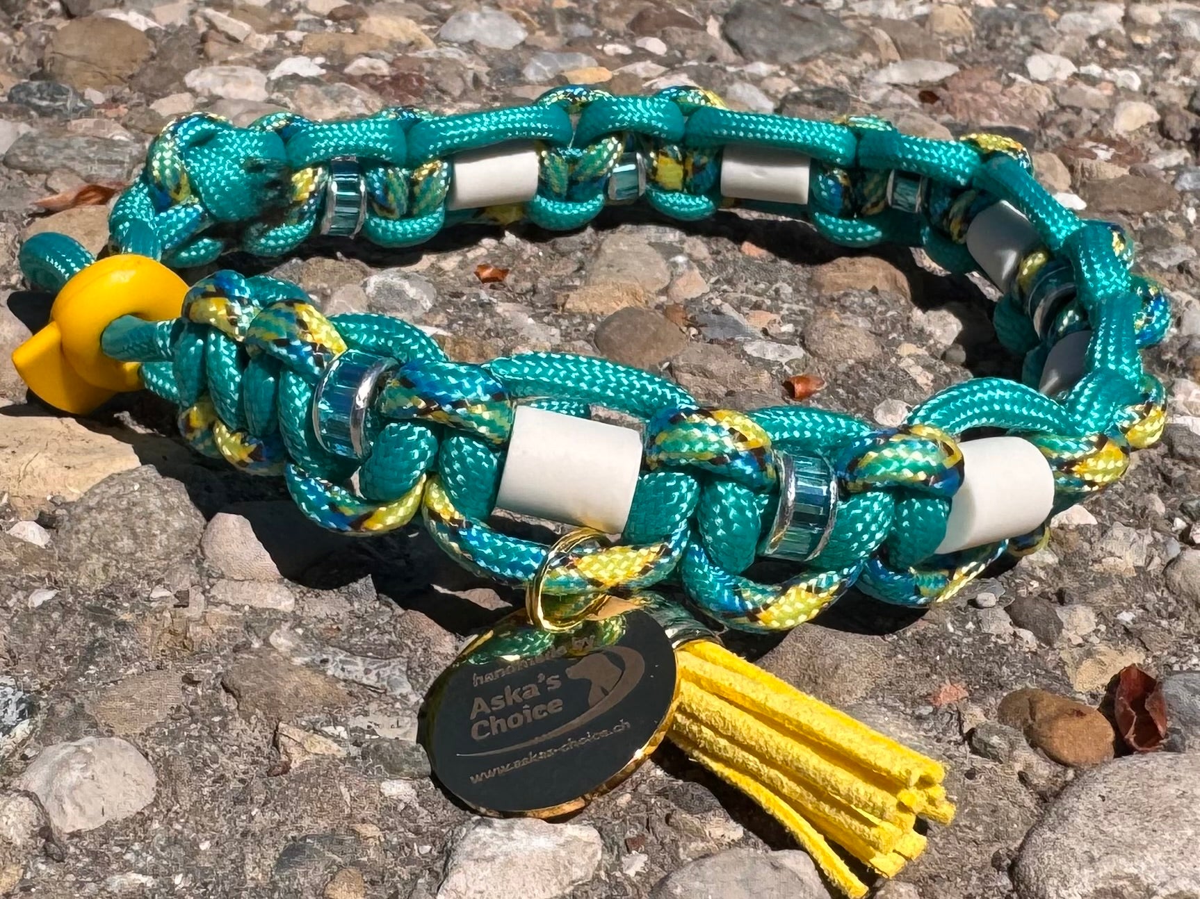 EM-Keramik Halsband "Lagoon“, 30-35cm