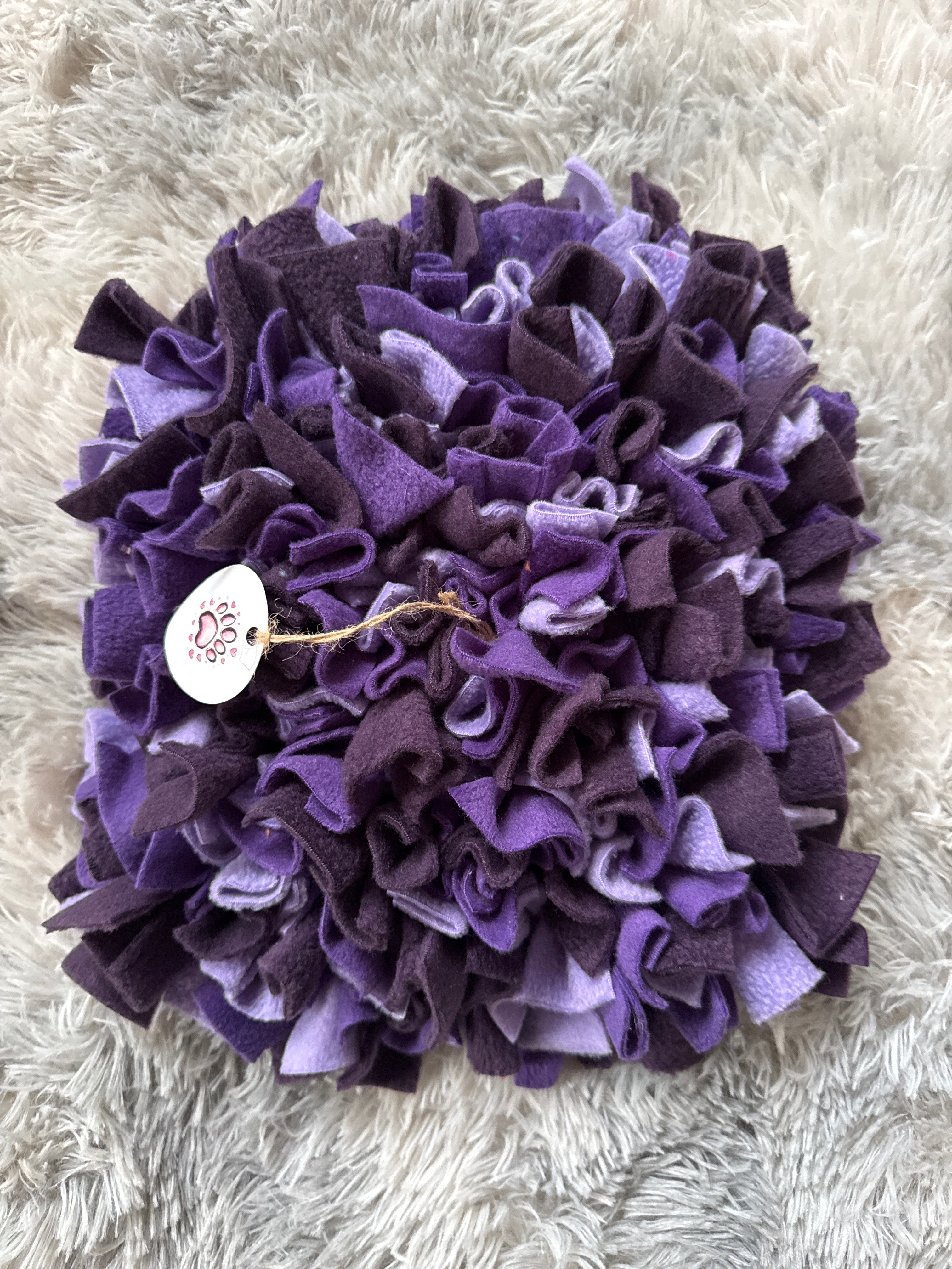 Schnüffelteppich Zwerg, violett