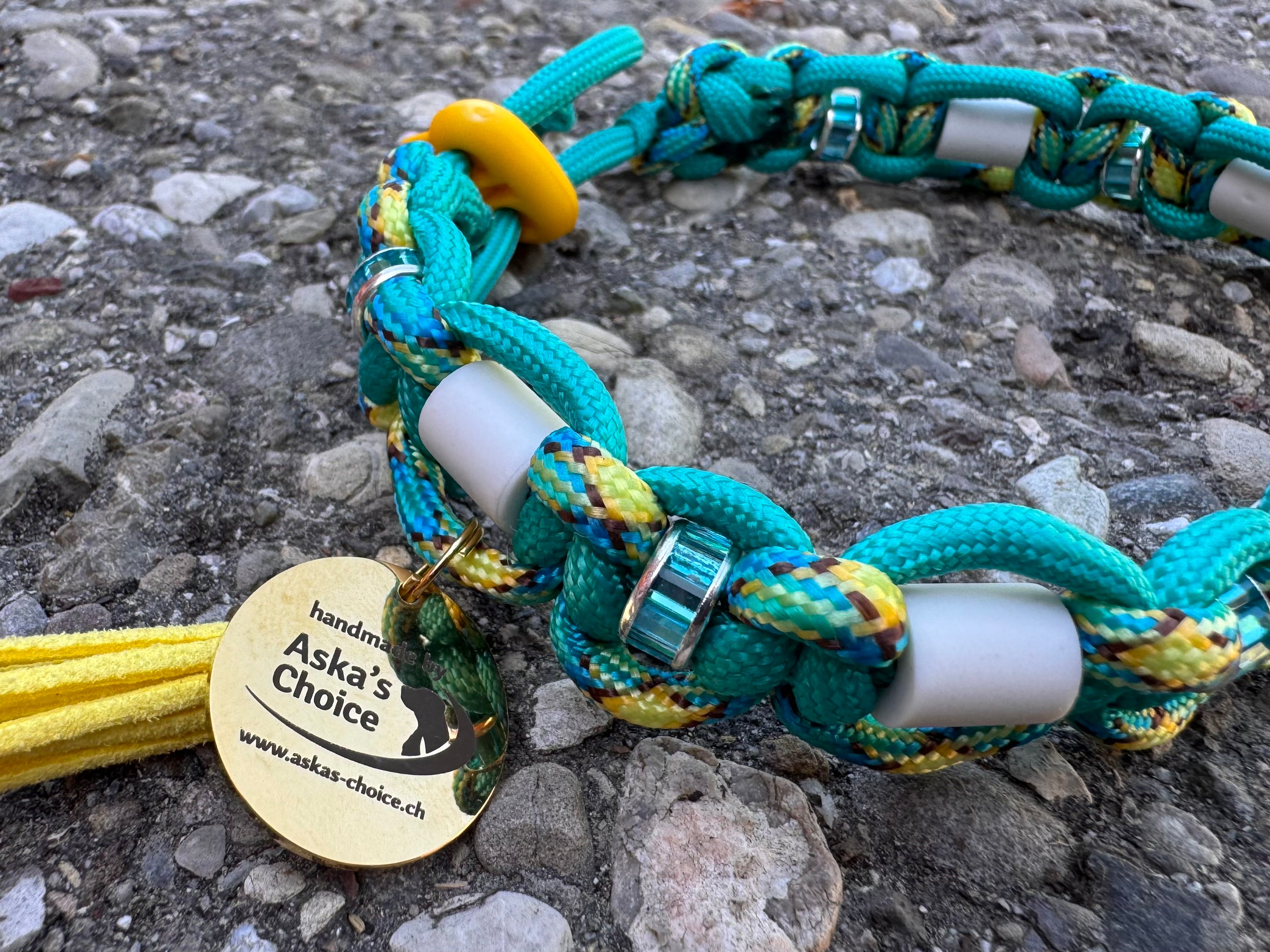EM-Keramik Halsband "Lagoon“, 30-35cm