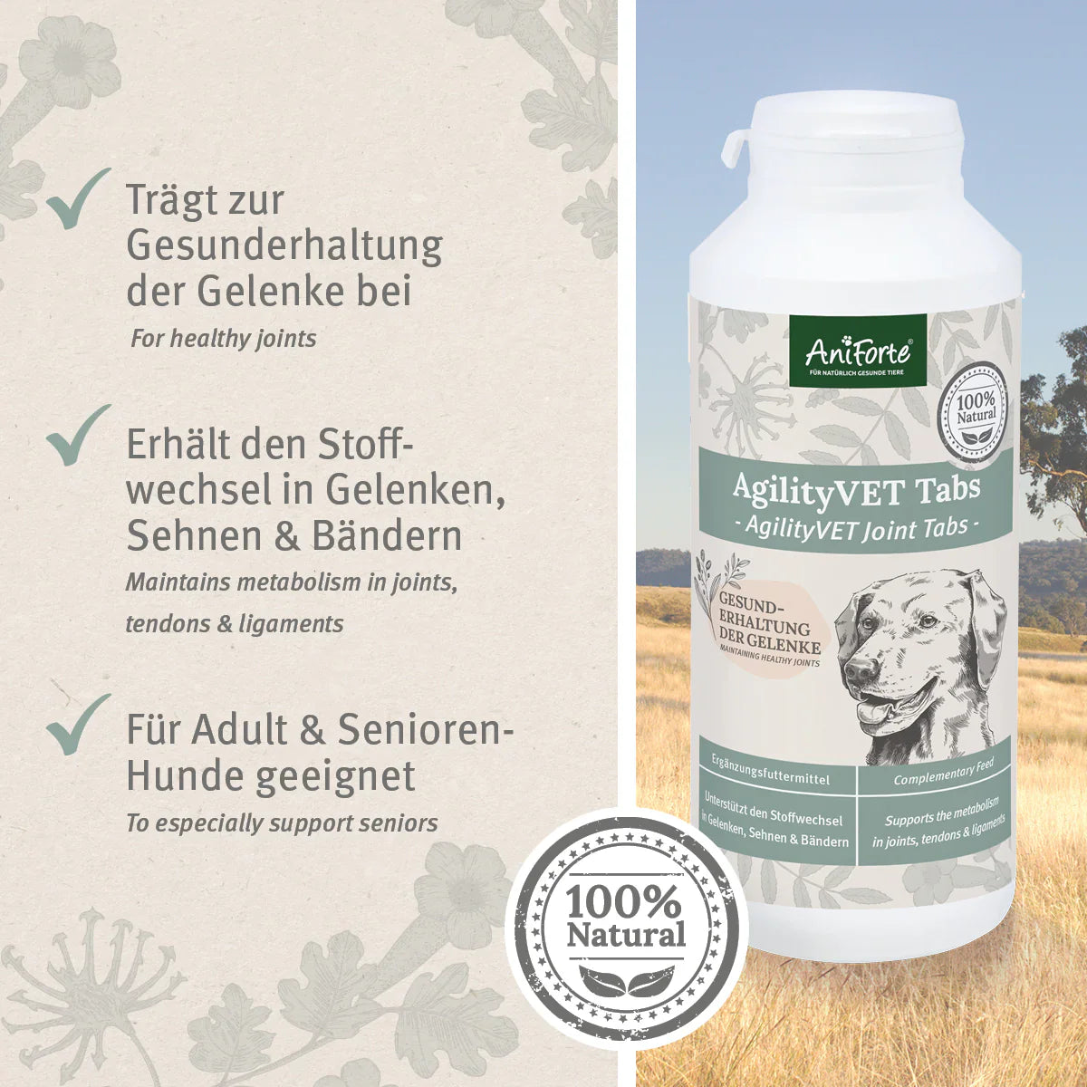 AniForte AgilityVET Gelenktabletten