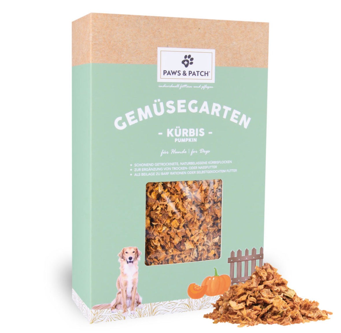 Paws&Patch Gemüsegarten Kürbis 700g