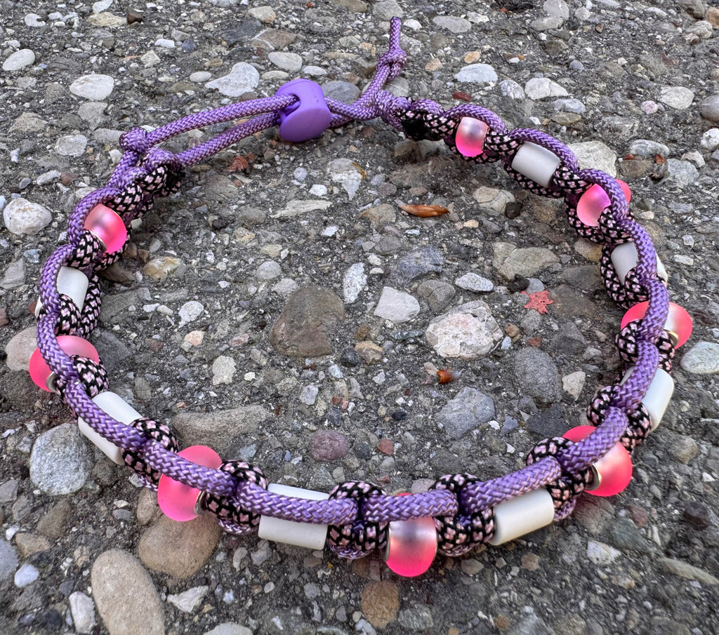 EM-Keramik Halsband "Velvet Rose“, 35-40cm