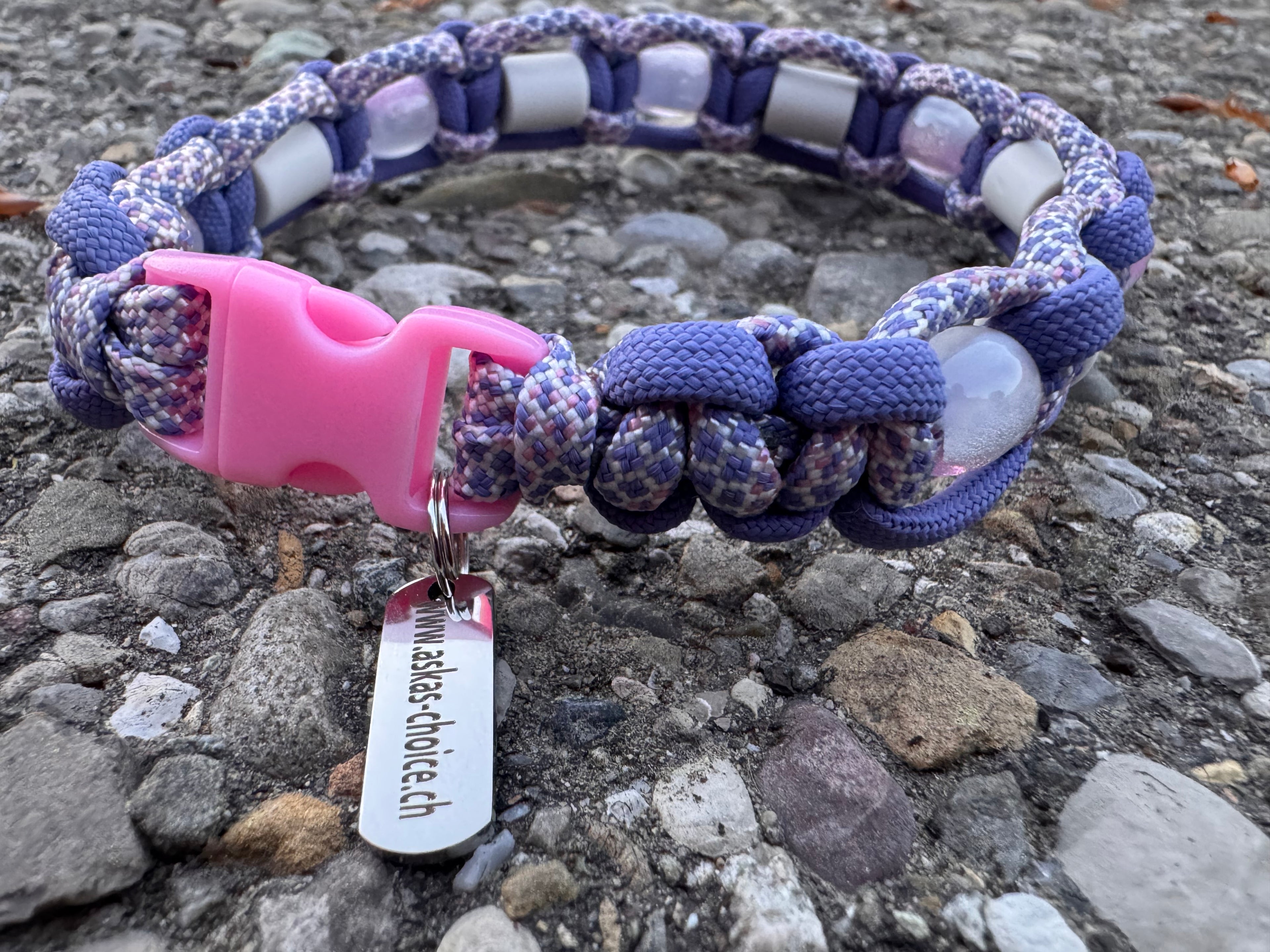 EM-Keramik Halsband "Lily Rose", 30cm