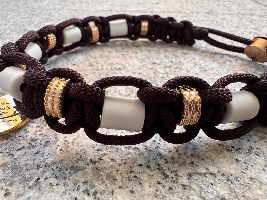 EM-Keramik Halsband "Espresso“, 29-34cm