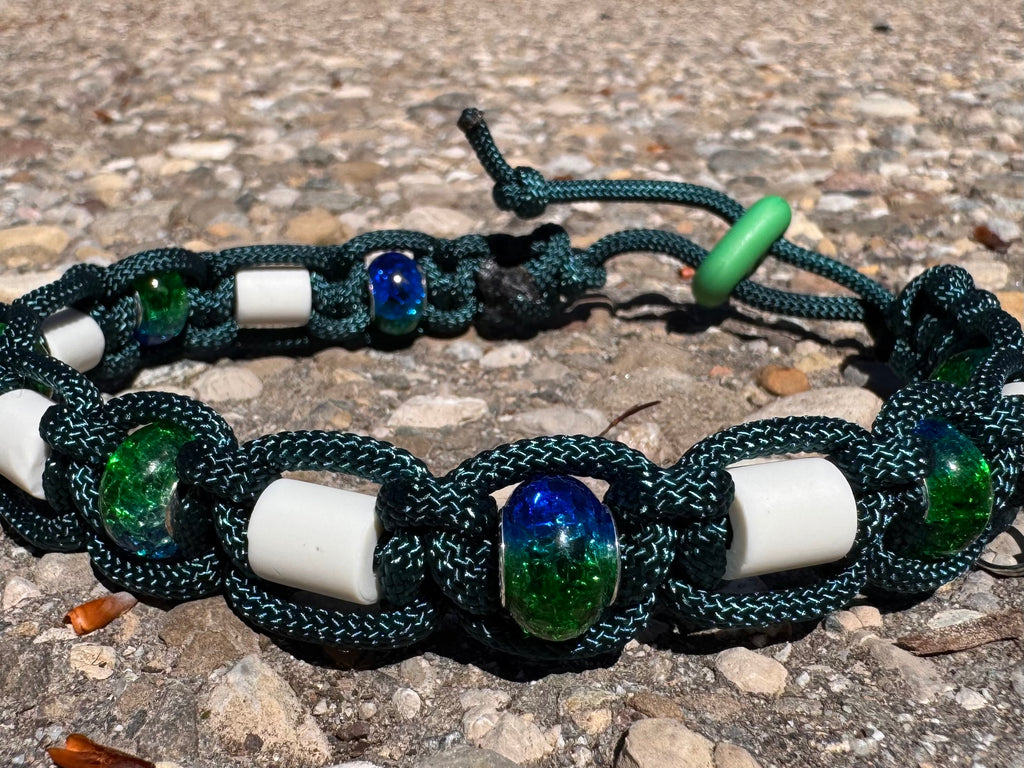 EM-Keramik Halsband "Evergreen“, 31-36cm