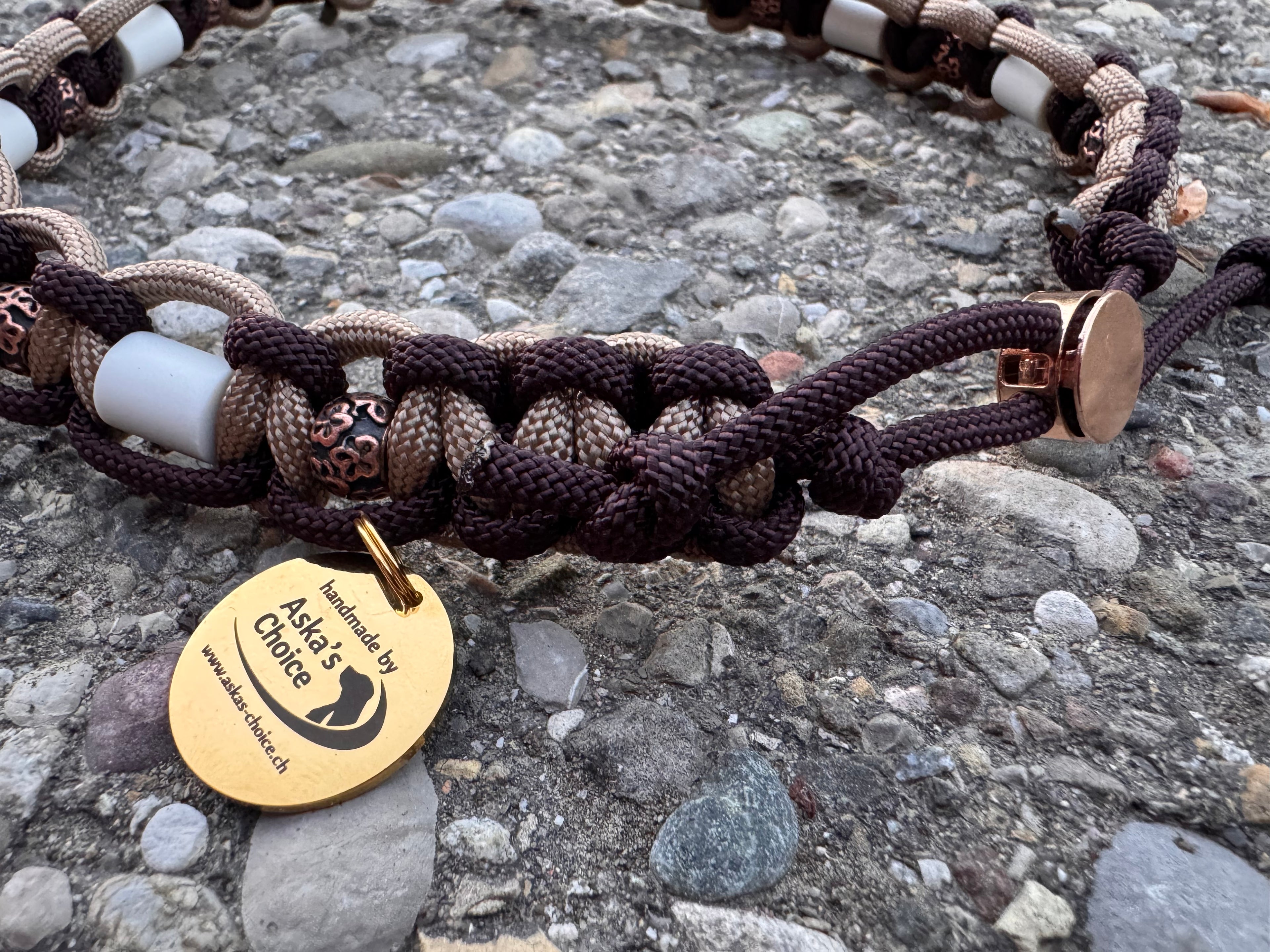 EM-Keramik Halsband "Terre“, 44-50cm