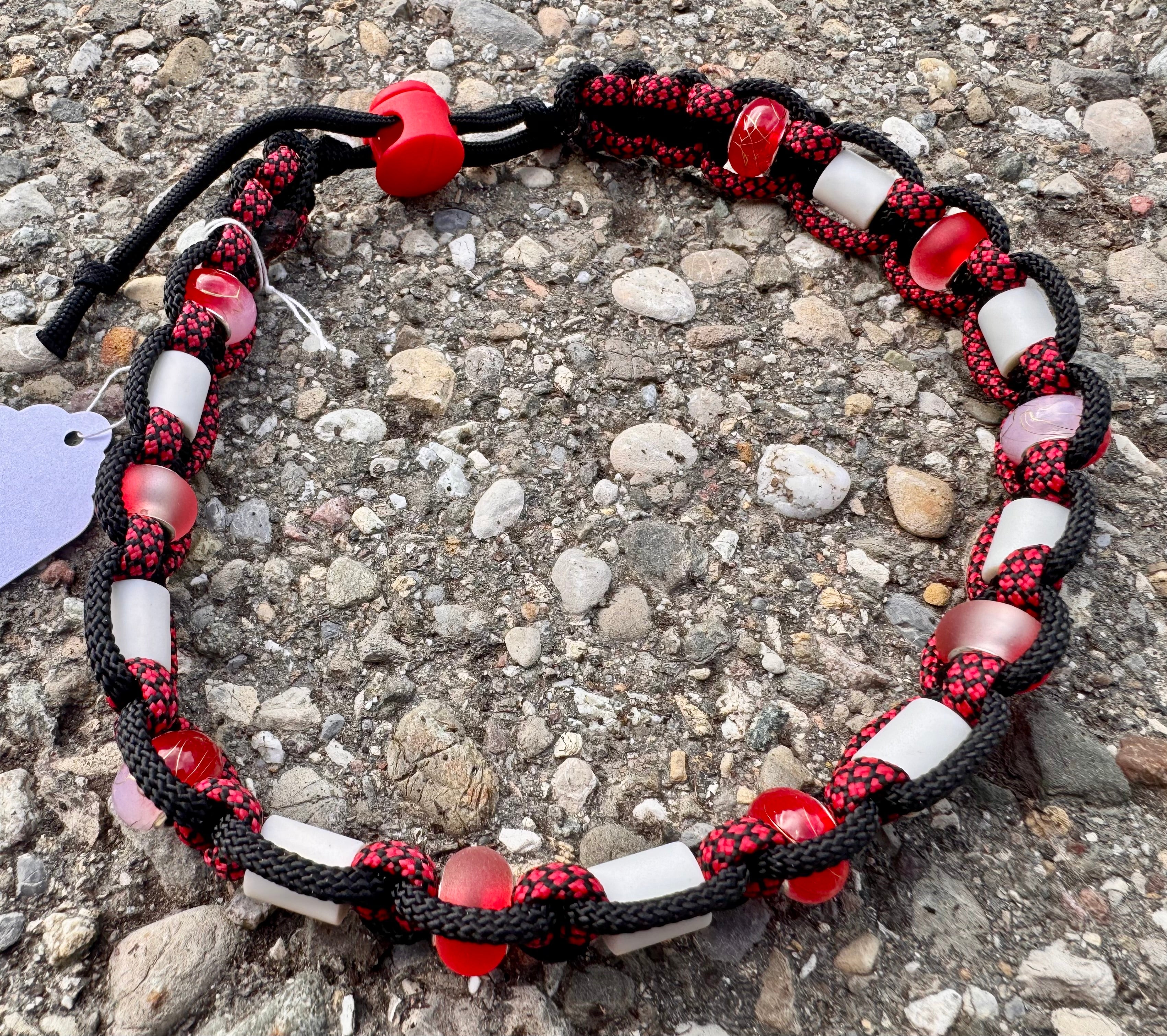 EM-Keramik Halsband "Bloody Mary“, 38-42cm