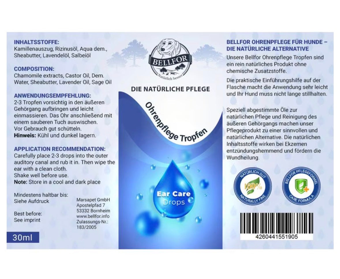Bellfor Ohrpflege Tropfen 30ml