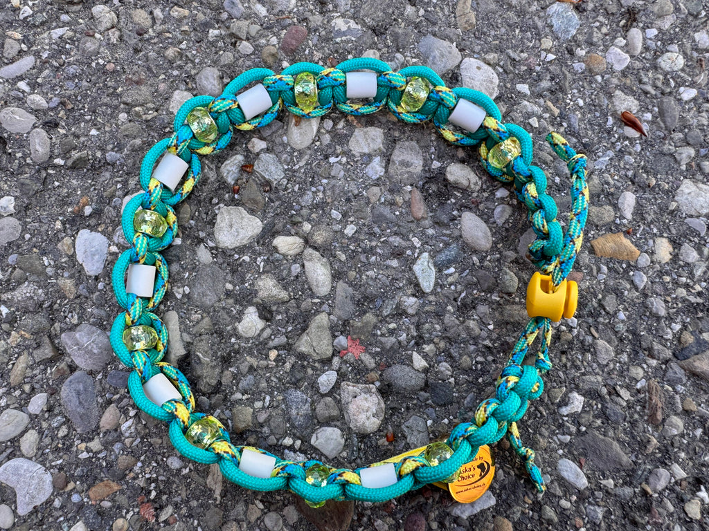 EM-Keramik Halsband "Aqua Sun“, 44-50cm
