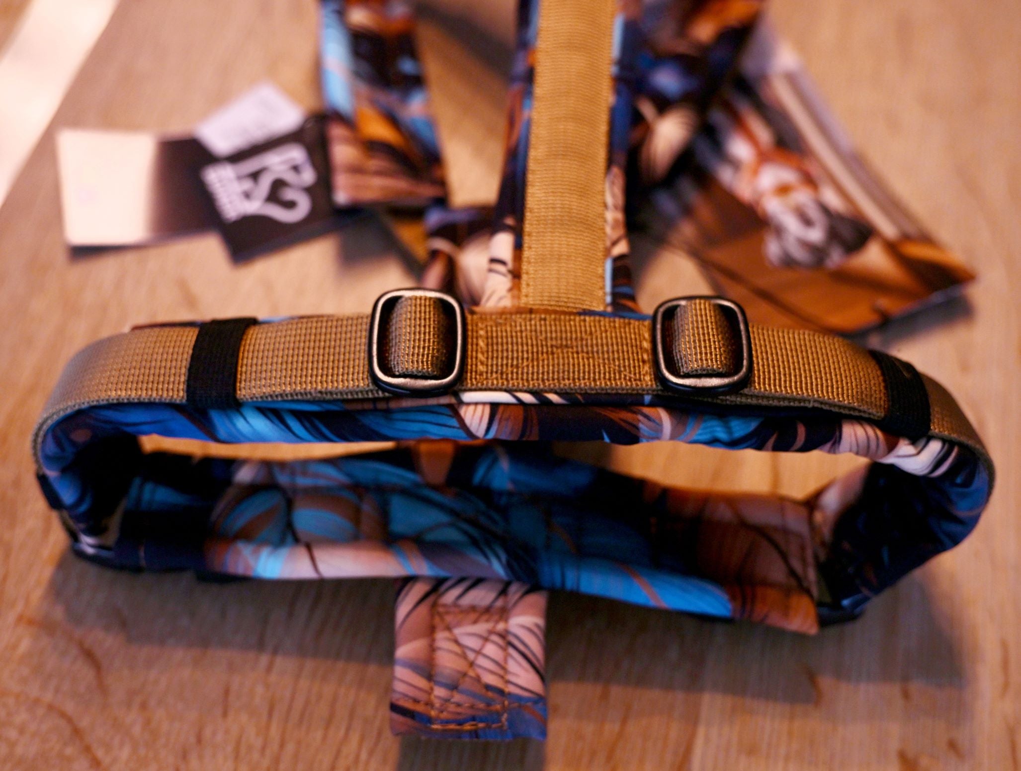BUMER Hundegeschirr "Golden Wings", XS/S (Einzelanfertigung!)