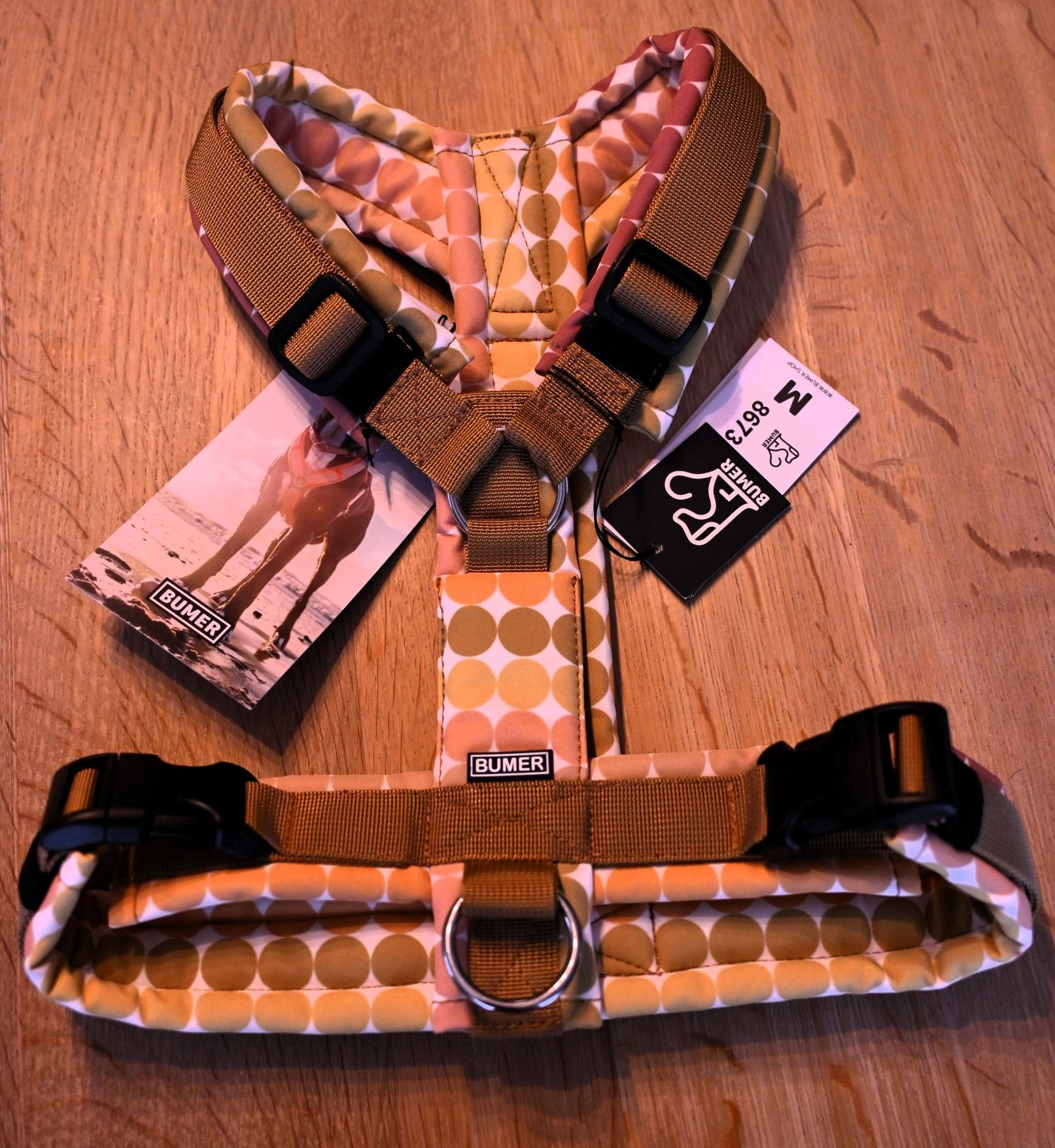 BUMER Hundegeschirr "Retro", M