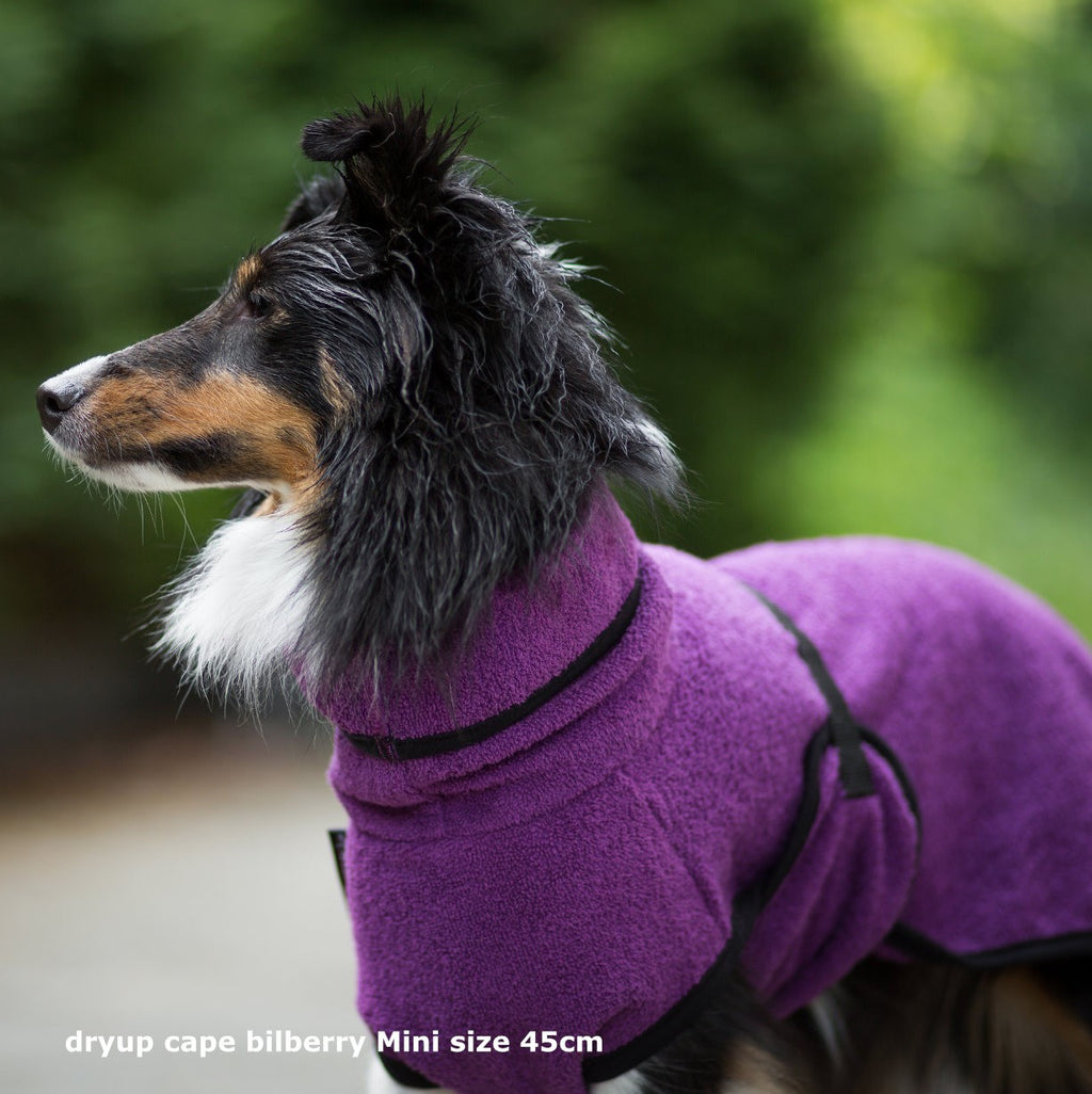 Hundebademantel - Dryup® cape mini (30-45cm Rückenlänge)