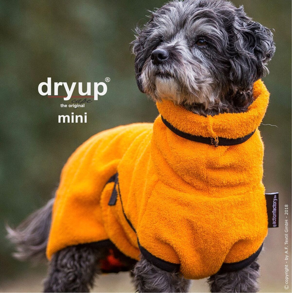 Hundebademantel - Dryup® cape mini (30-45cm Rückenlänge)