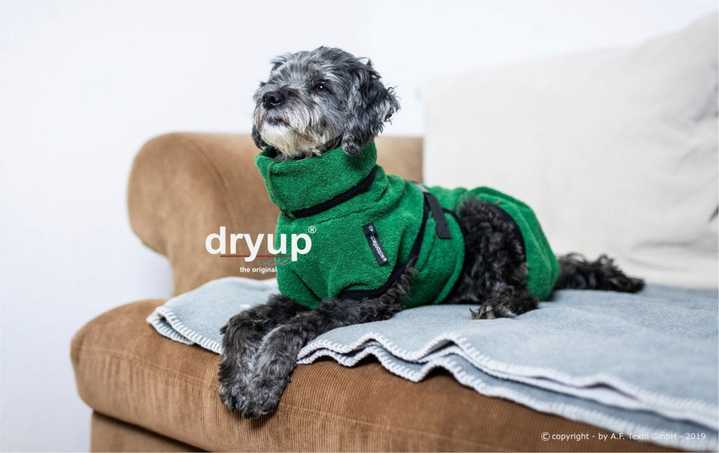 Hundebademantel - Dryup® cape mini (30-45cm Rückenlänge)