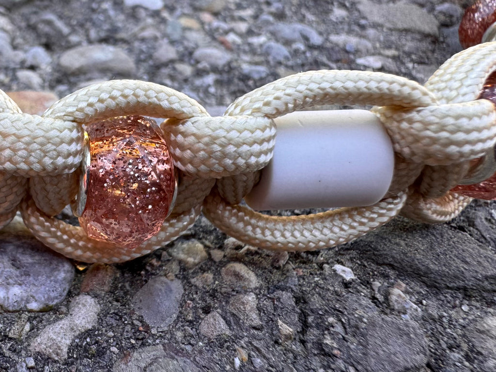 EM-Keramik Halsband "Ivory“, 47 cm