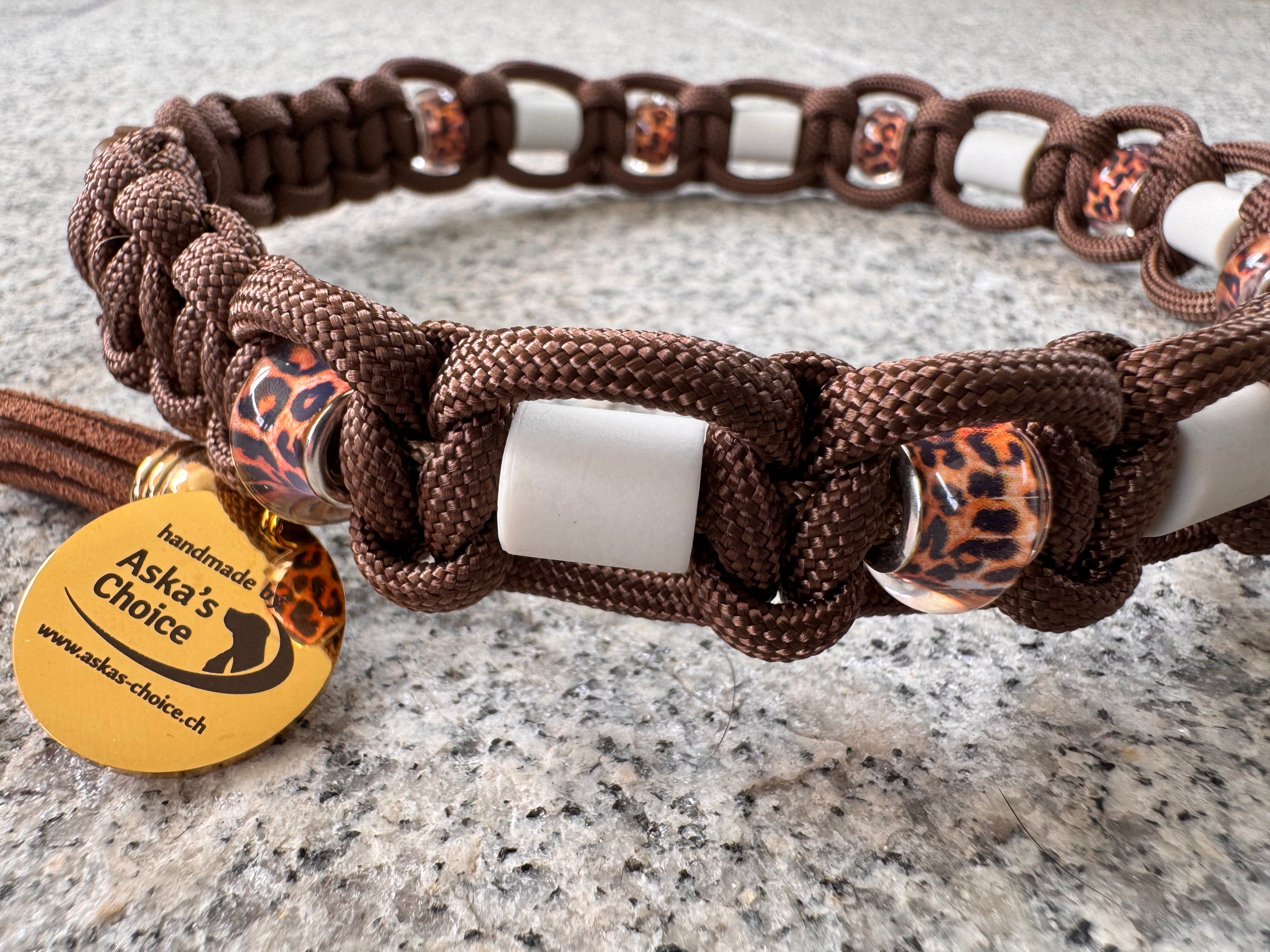 EM-Keramik Halsband "Leo“, 42.5cm