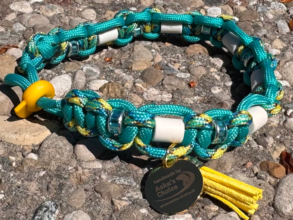 EM-Keramik Halsband "Lagoon“, 30-35cm
