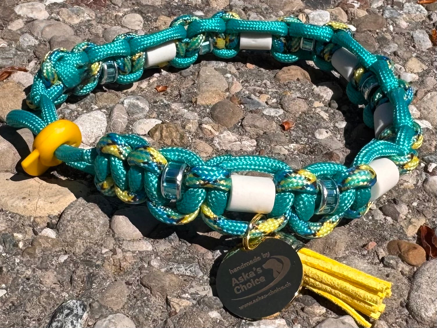 EM-Keramik Halsband "Lagoon“, 30-35cm