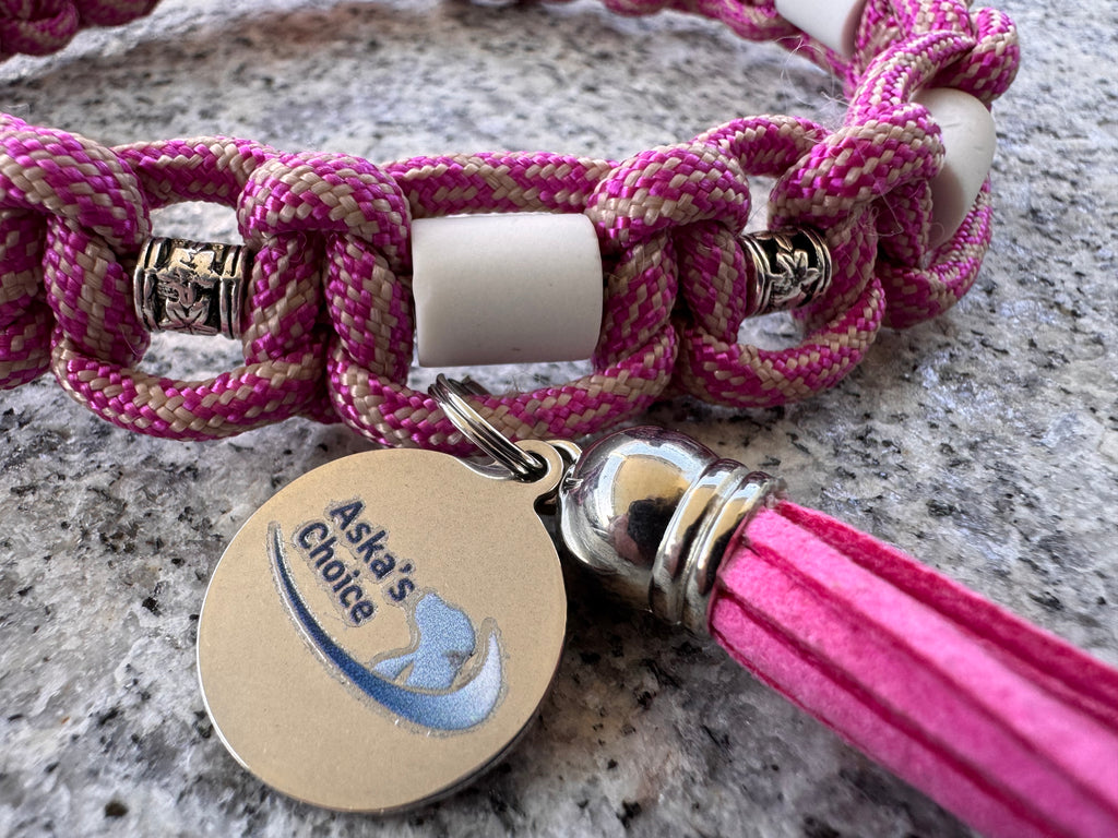 EM-Keramik Halsband "Desert Rose“, 32cm