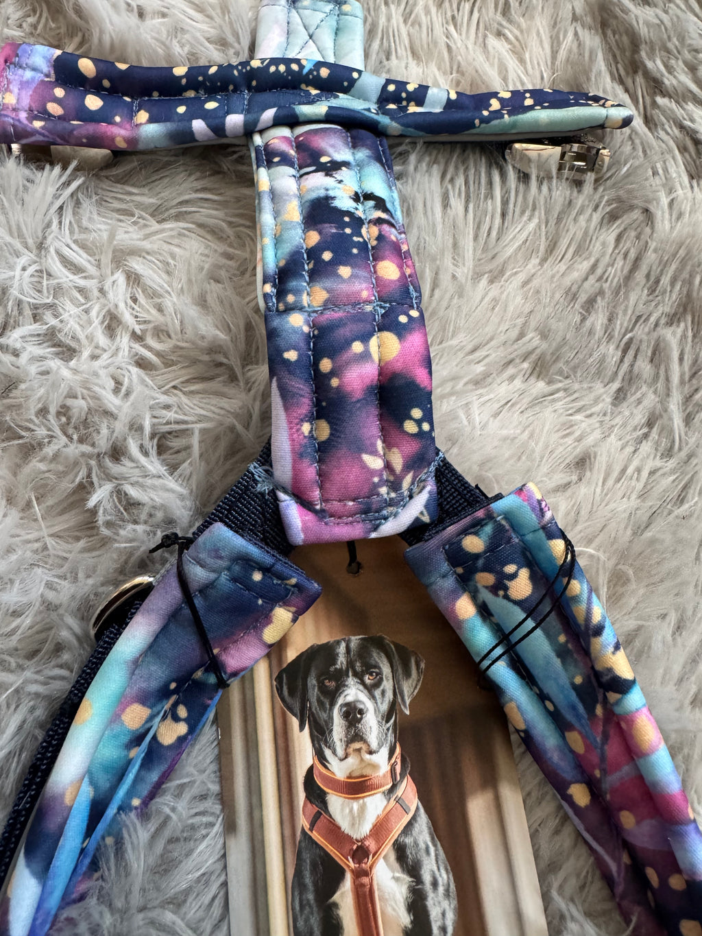 BUMER Hundegeschirr "Leaves", S/M